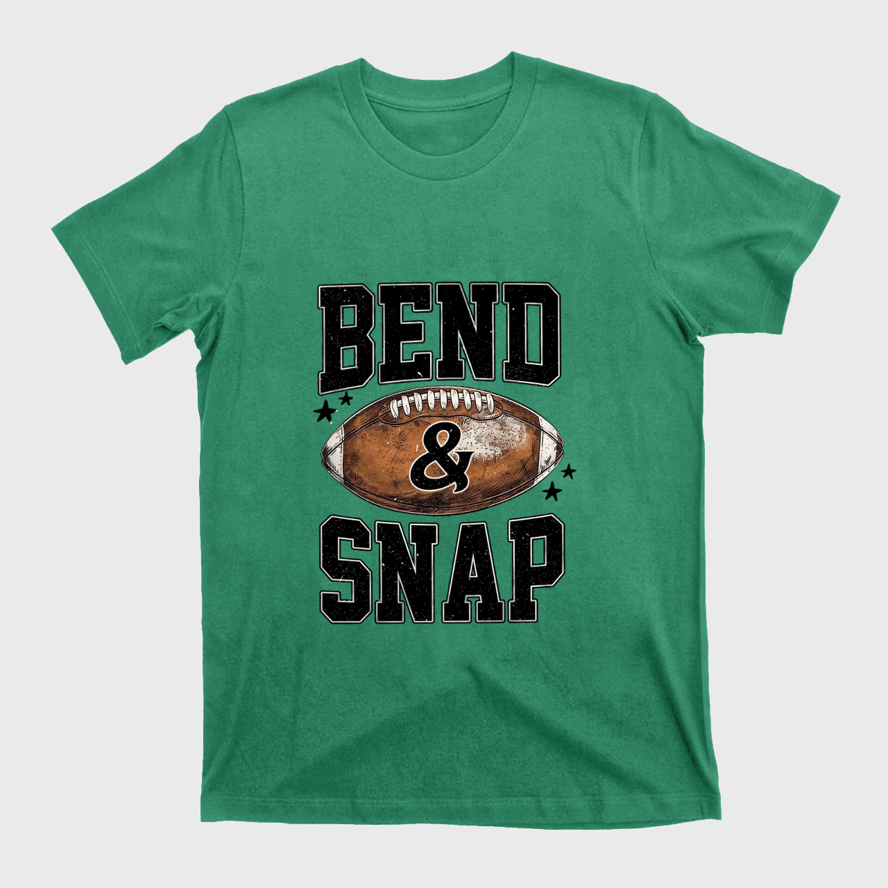 Bend and Snap Football T-Shirts