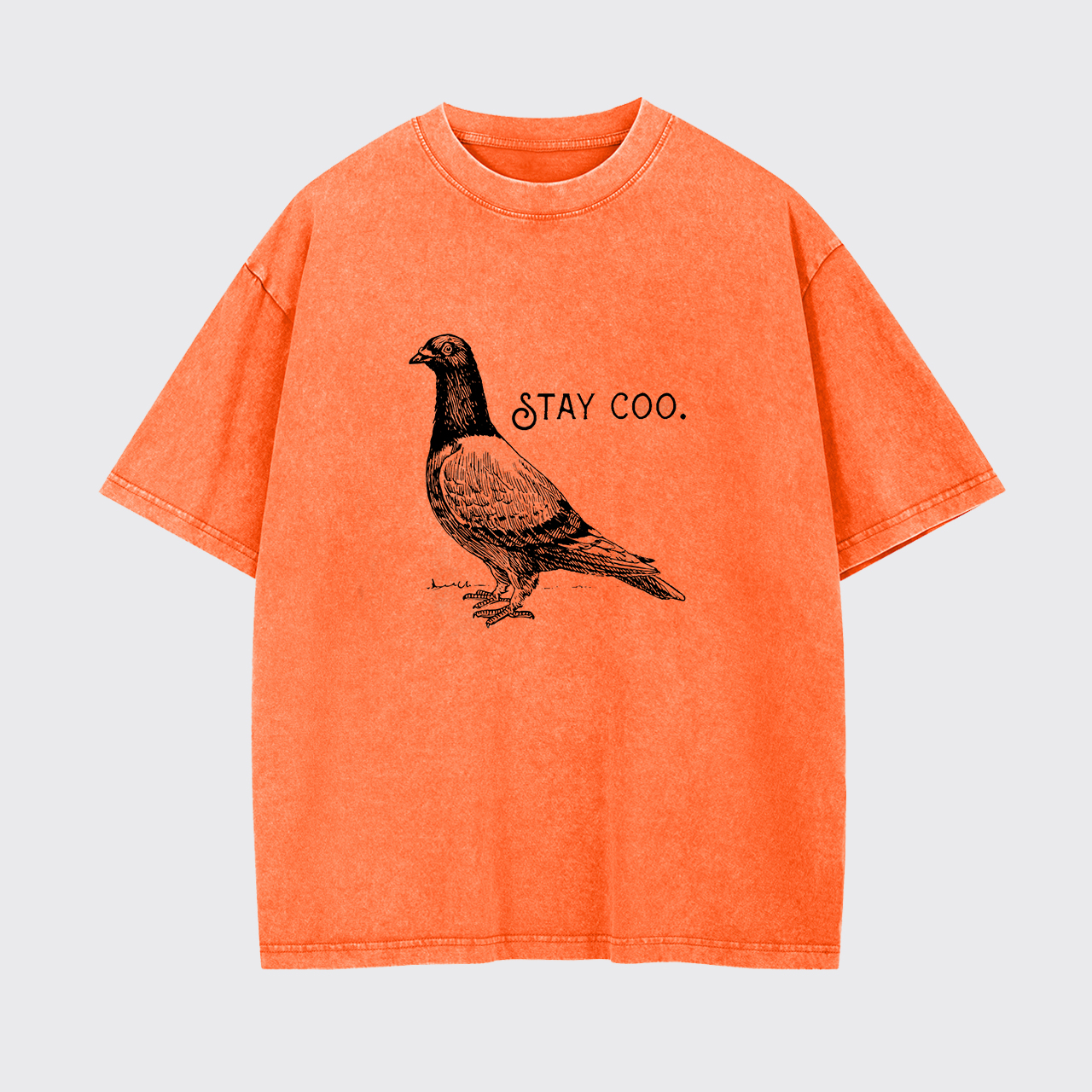 Stay Coo Bird Garment-dye Tees