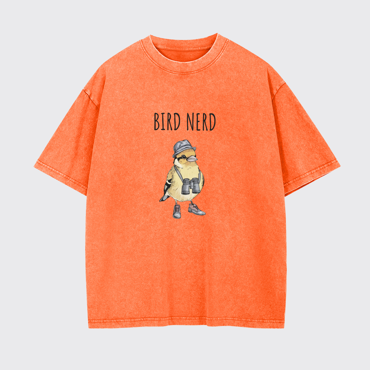 Bird Nerd Watcher Garment-dye Tees