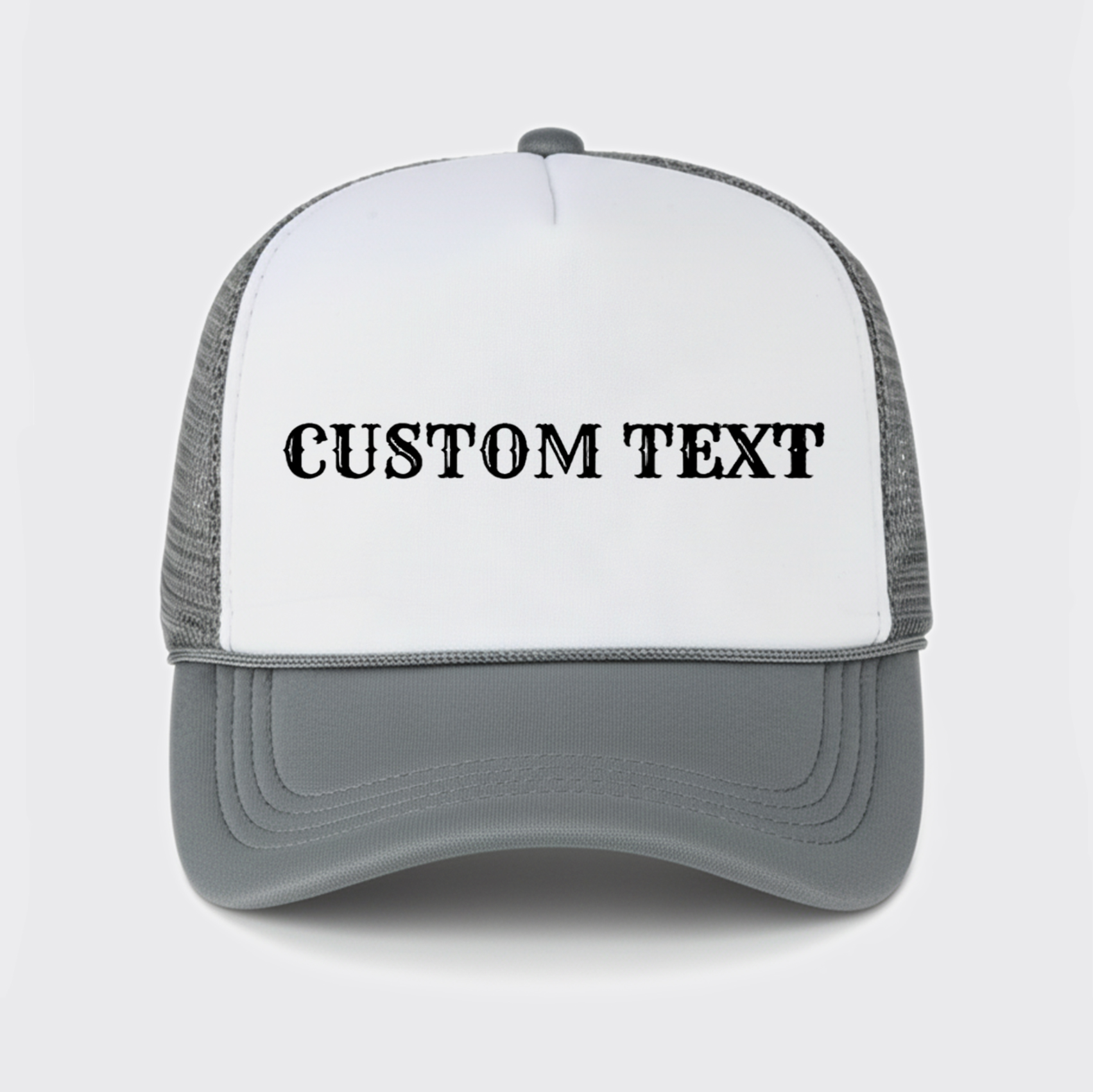 Custom Text Trucker Hat