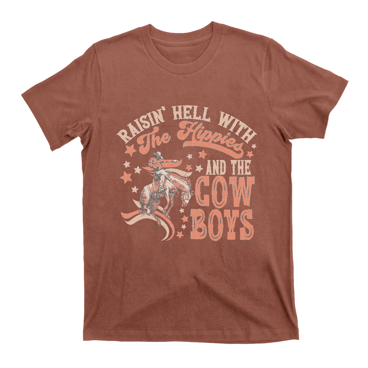 Raisin Hell With the Hippies & the Cowboys T-Shirts
