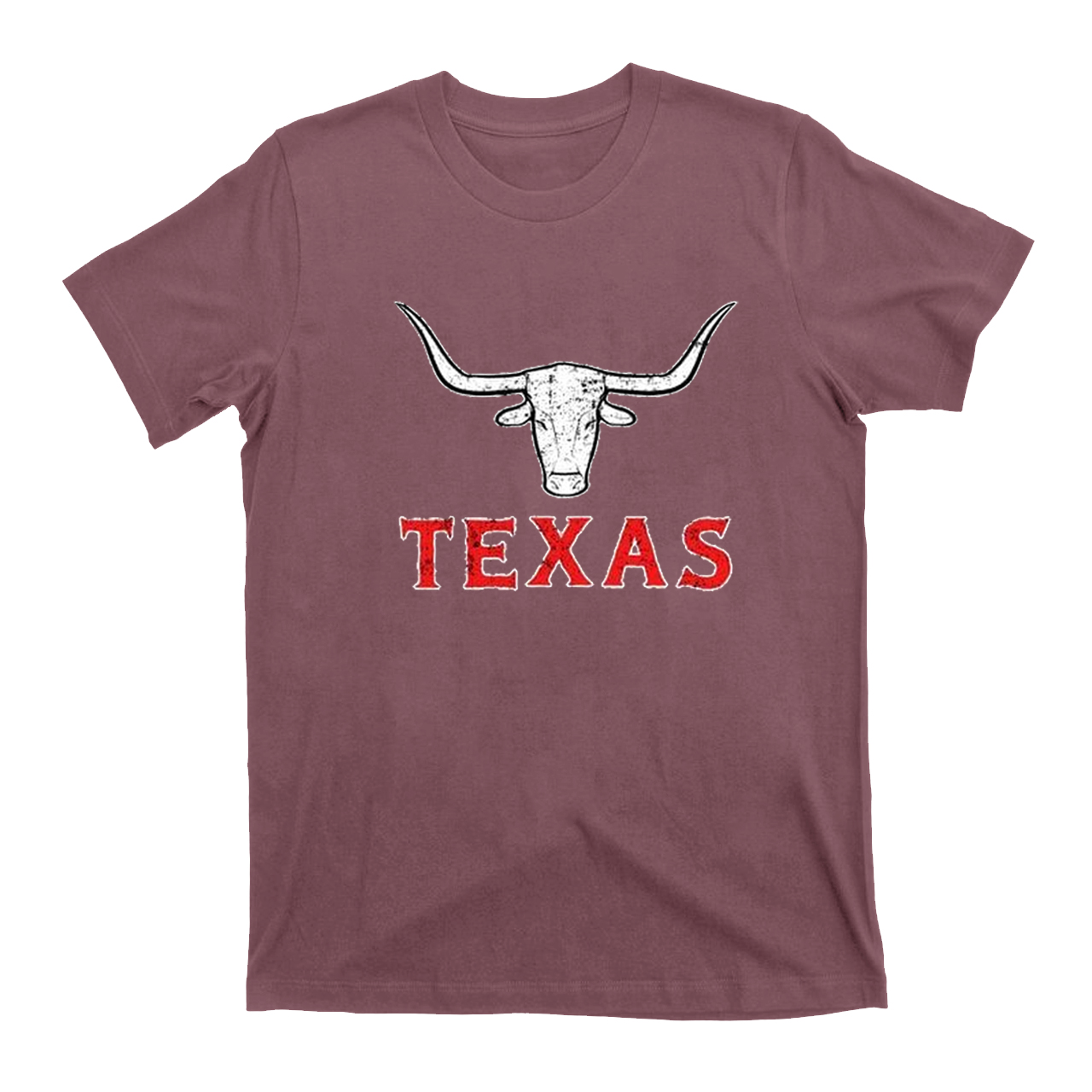 Classic Texas Cow Head Cowboy T-Shirts