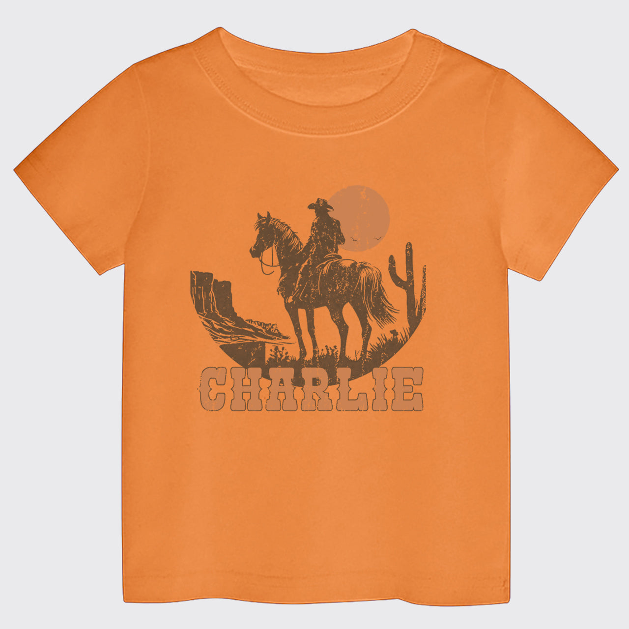Personalized Cowboy Kids T-shirt