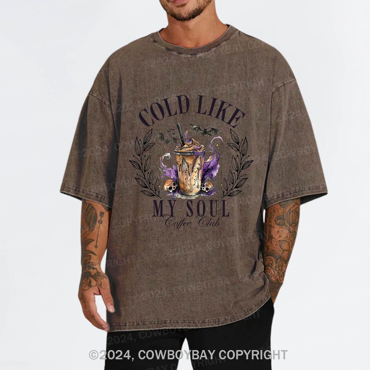 Cold Like My Soul Garment-dye Tees