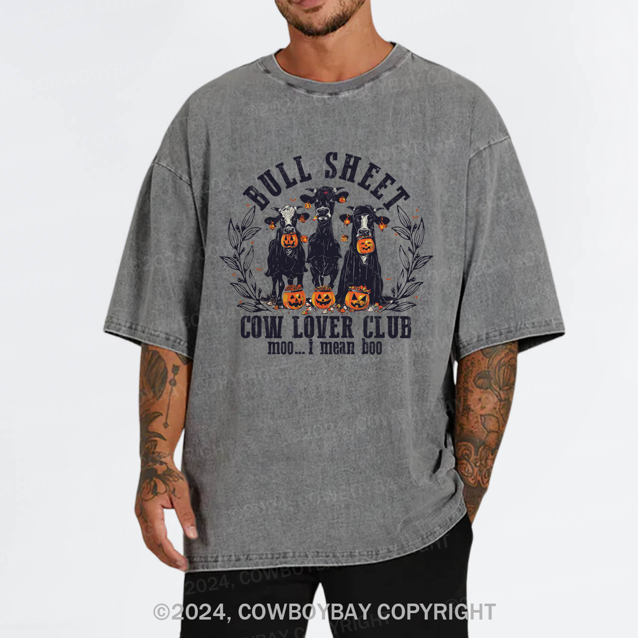 Bull Lover Club Garment-dye Tees