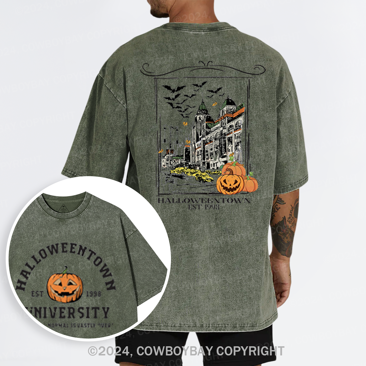 Halloweentown 1998 Garment-dye Tees