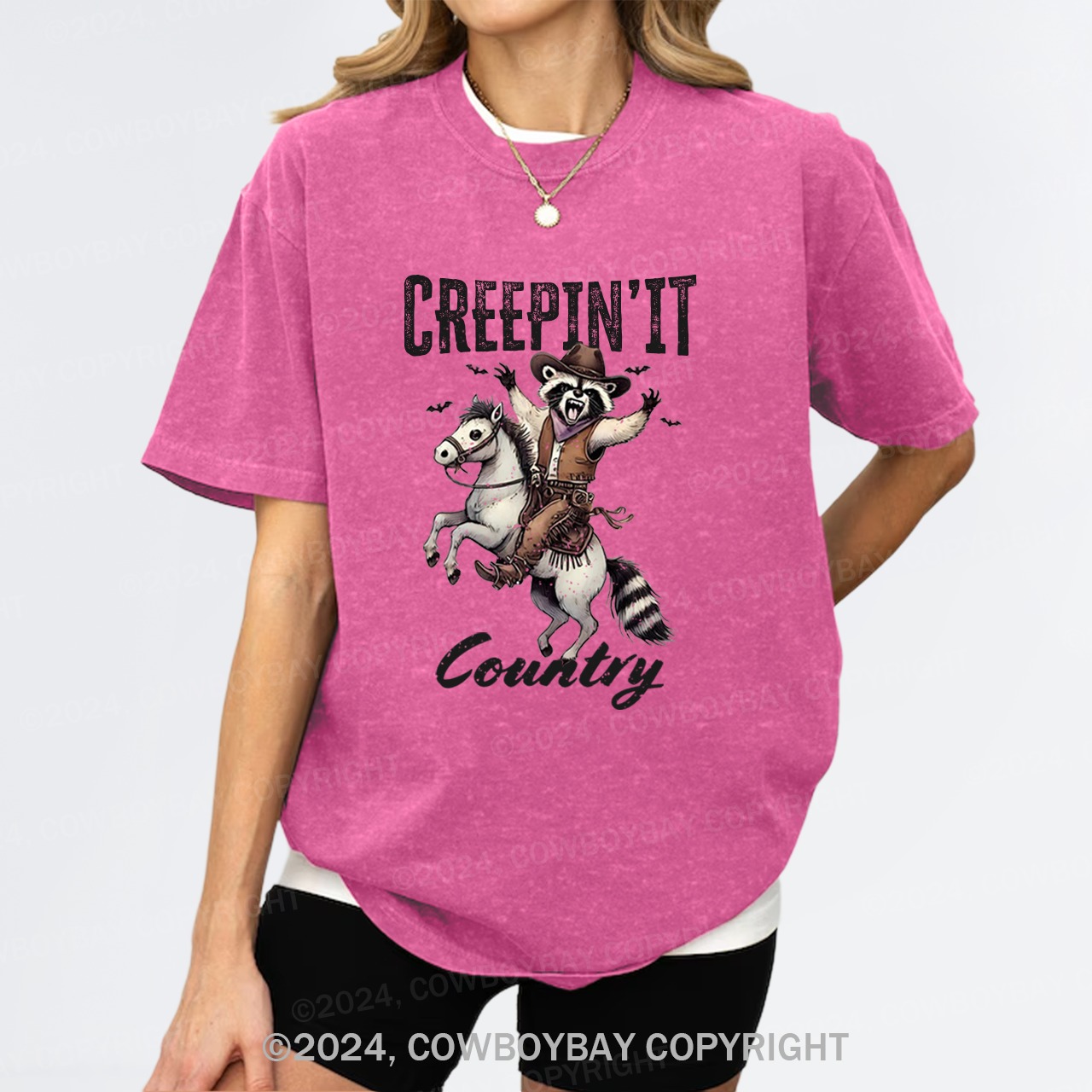 Creepin' It Country Garment-dye Tees