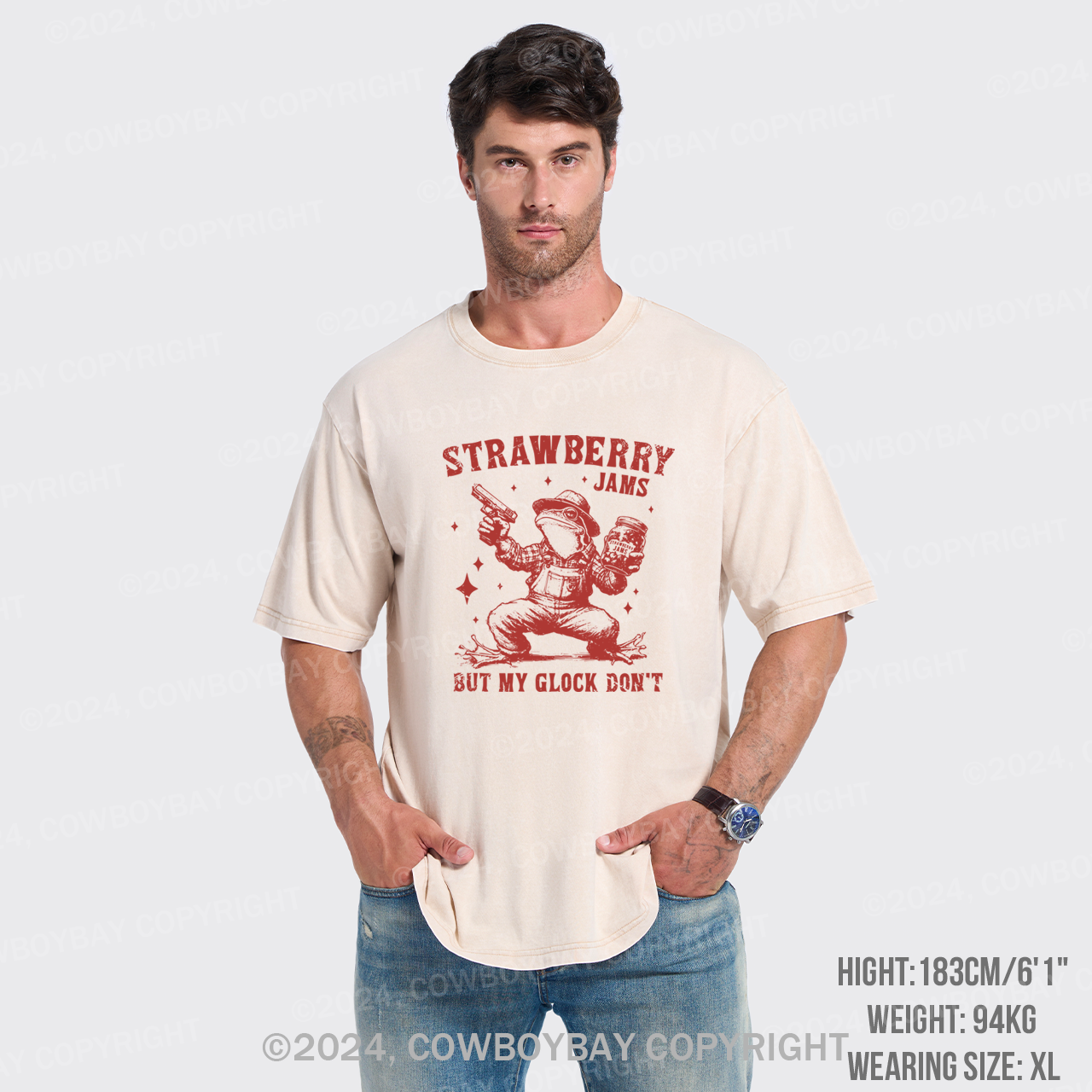 Don't You Take My Strawberry Jam Garment-dye Tees