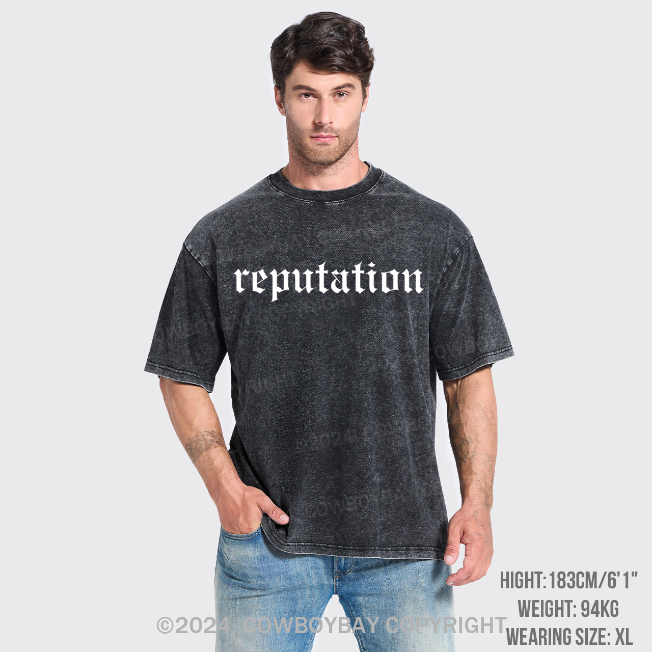 Reputation Garment-dye Tees