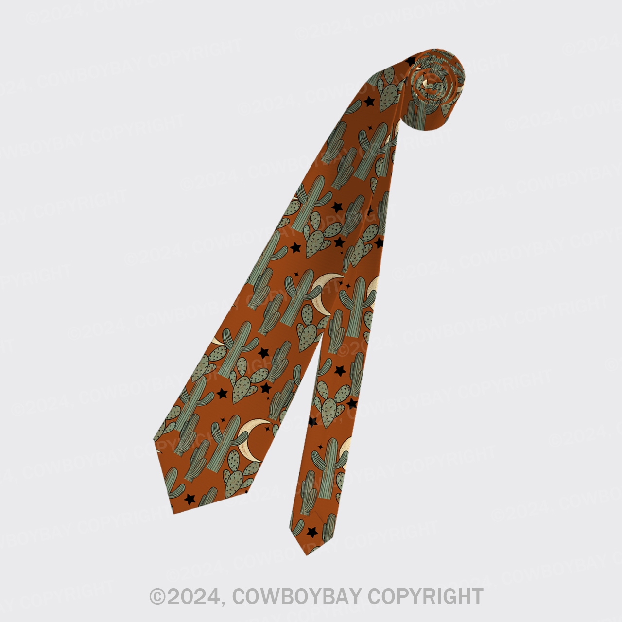Boys Western Silk Necktie