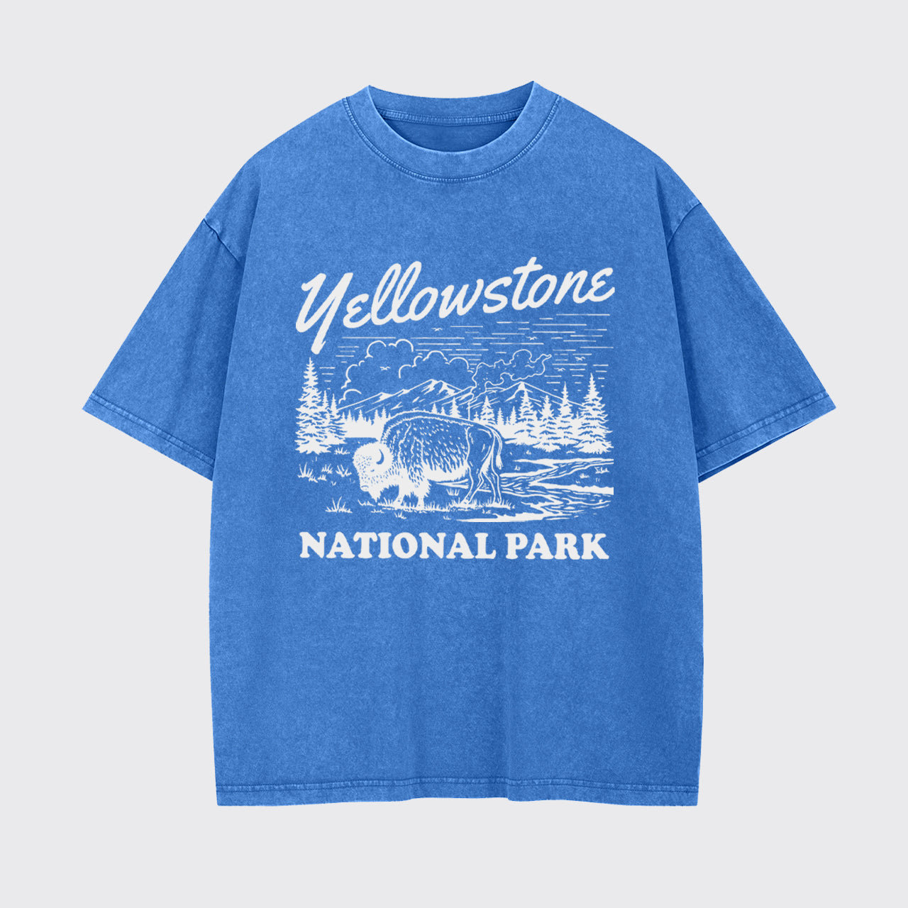 Yellowstone National Park Garment-dye Tees