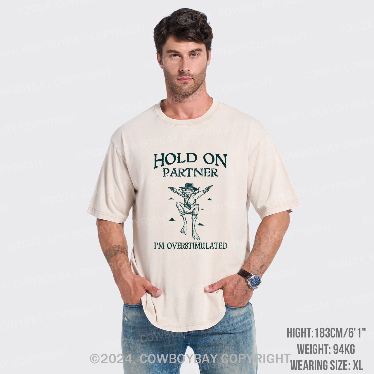 Wait, I'm So Excited Garment-dye Tees