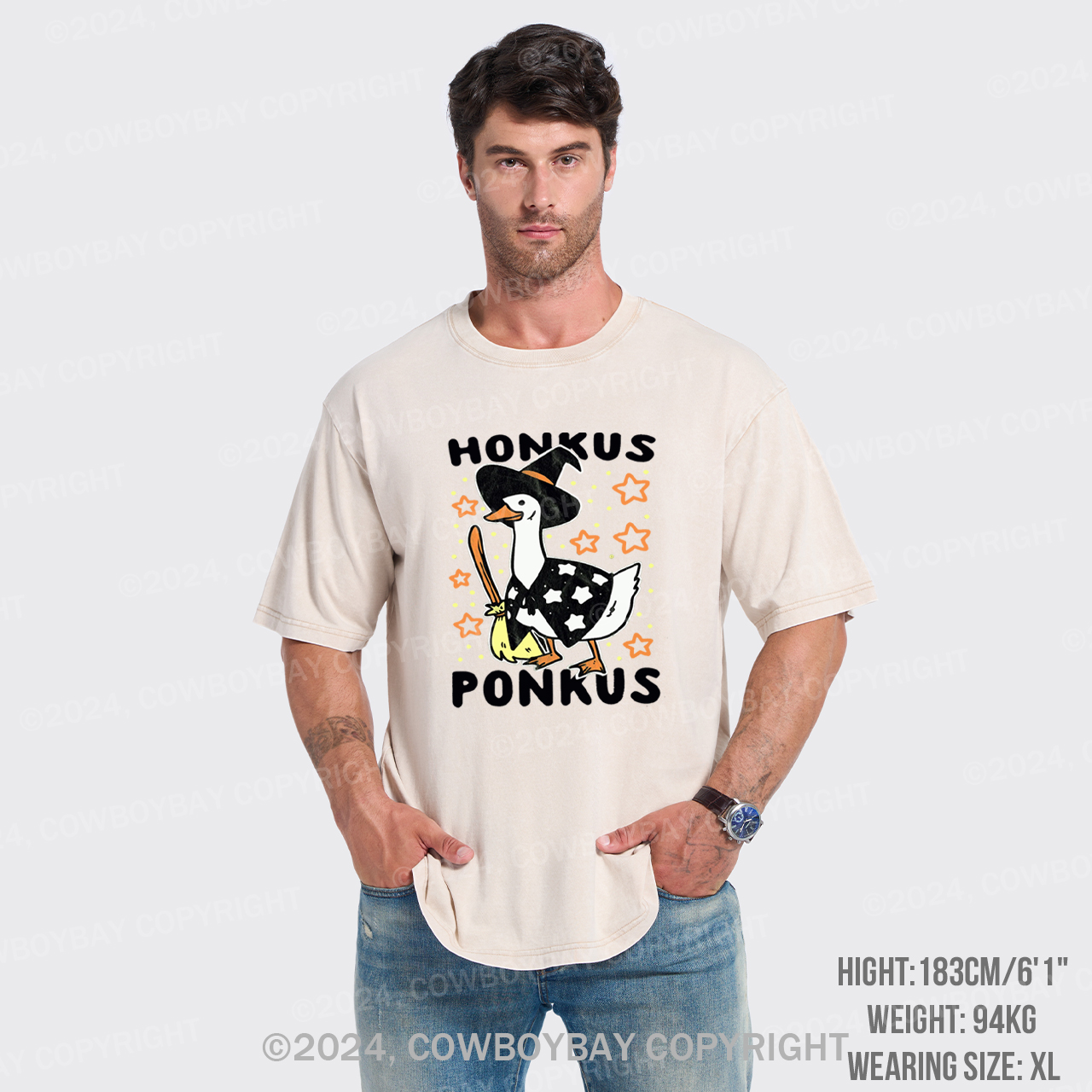 Honkus Ponkus Garment-dye Tees