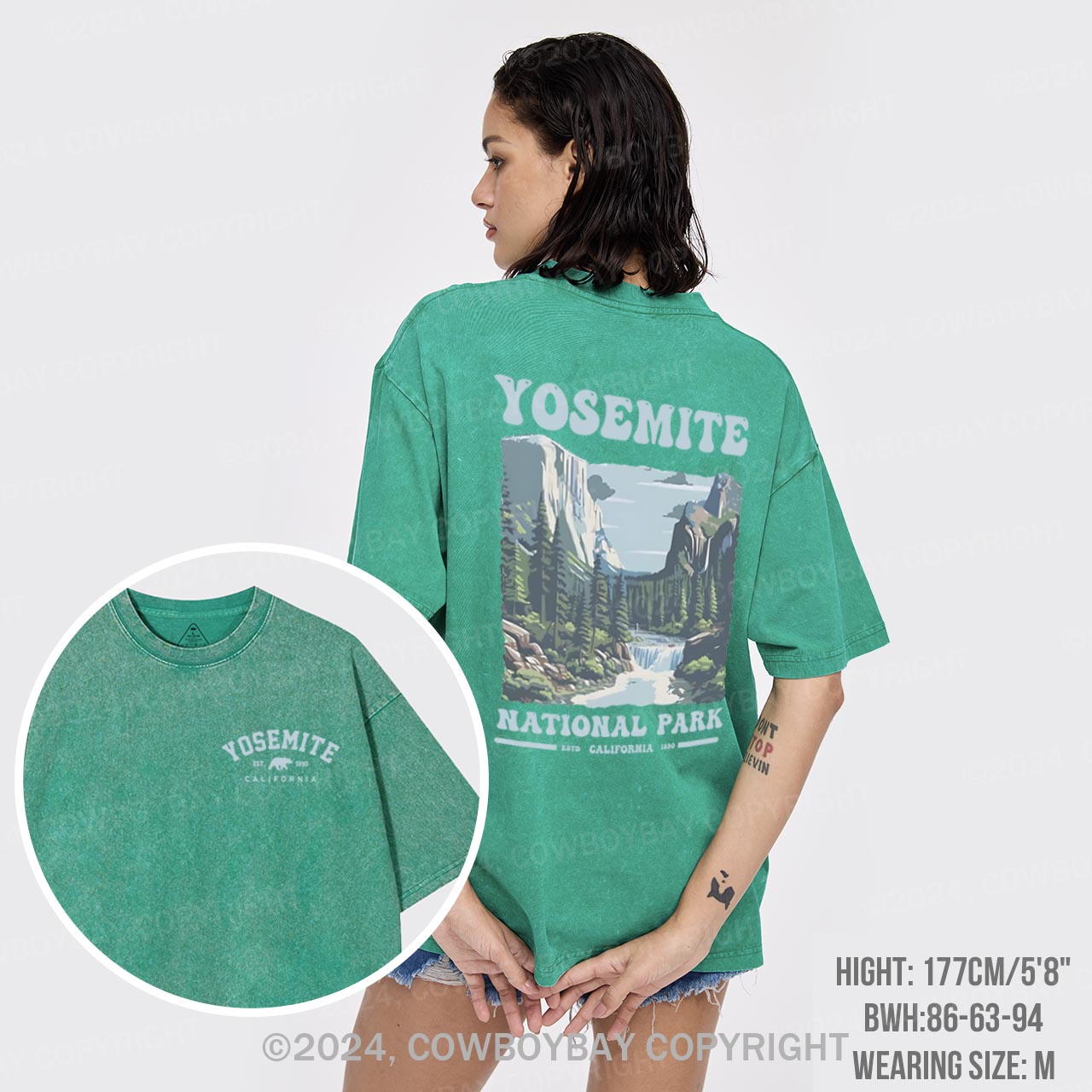 California National Park Garment-dye Tees