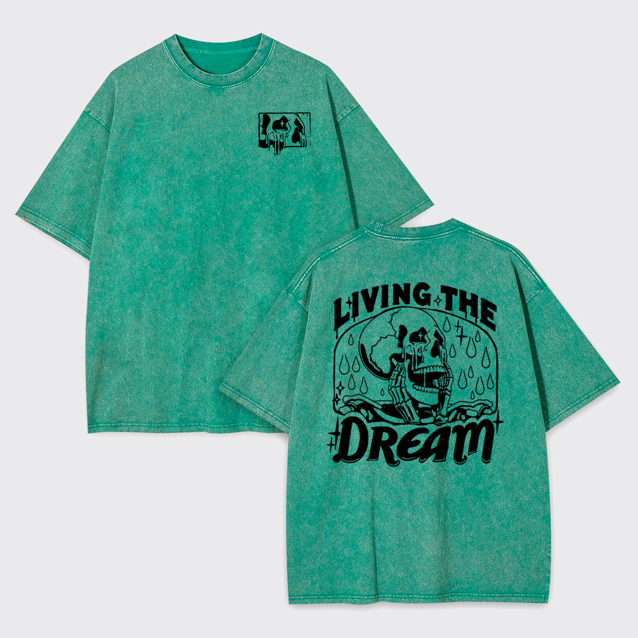 Living The Dream Garment-dye Tees