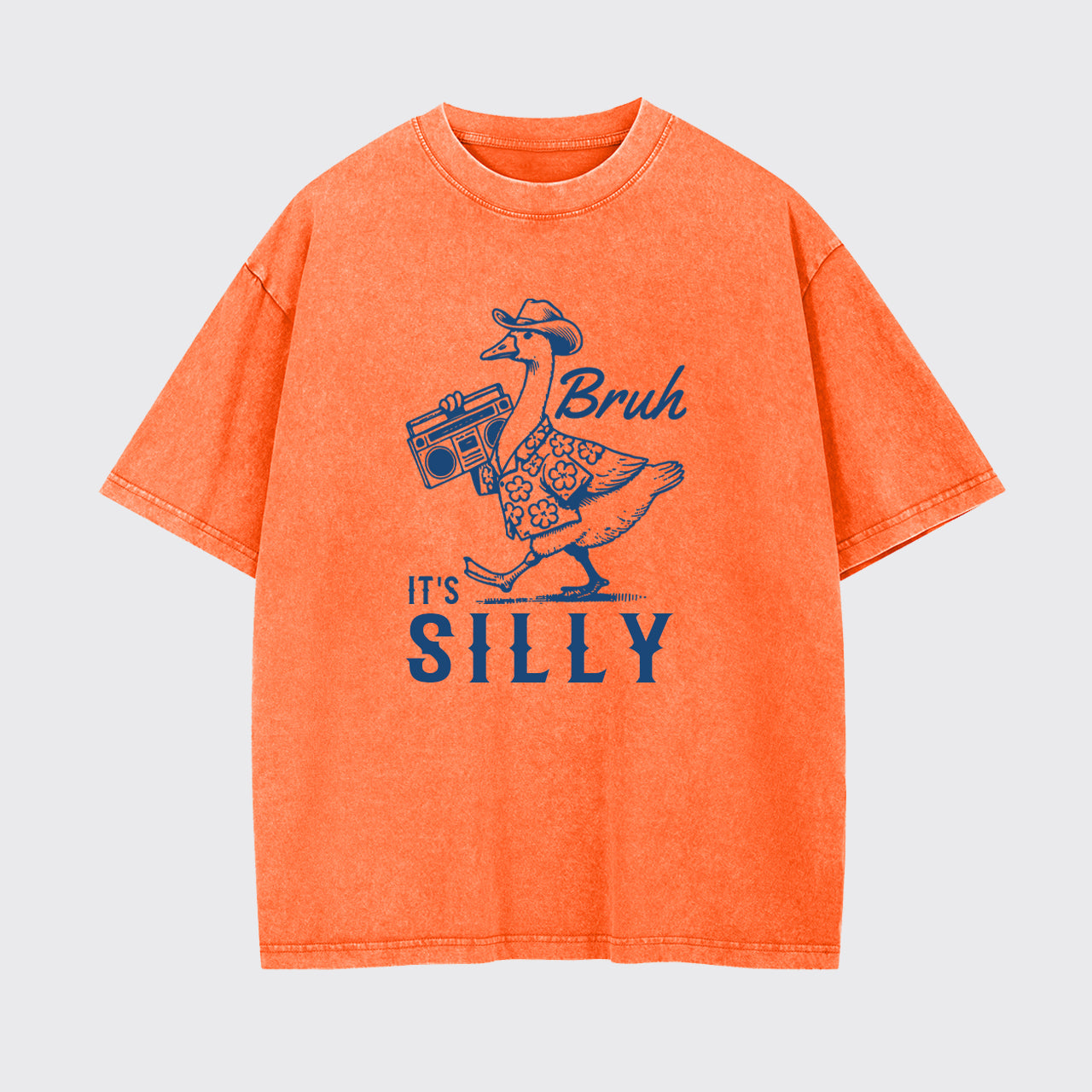 Bruh It’s Summer Goose Silly Goose Garment-dye Tees