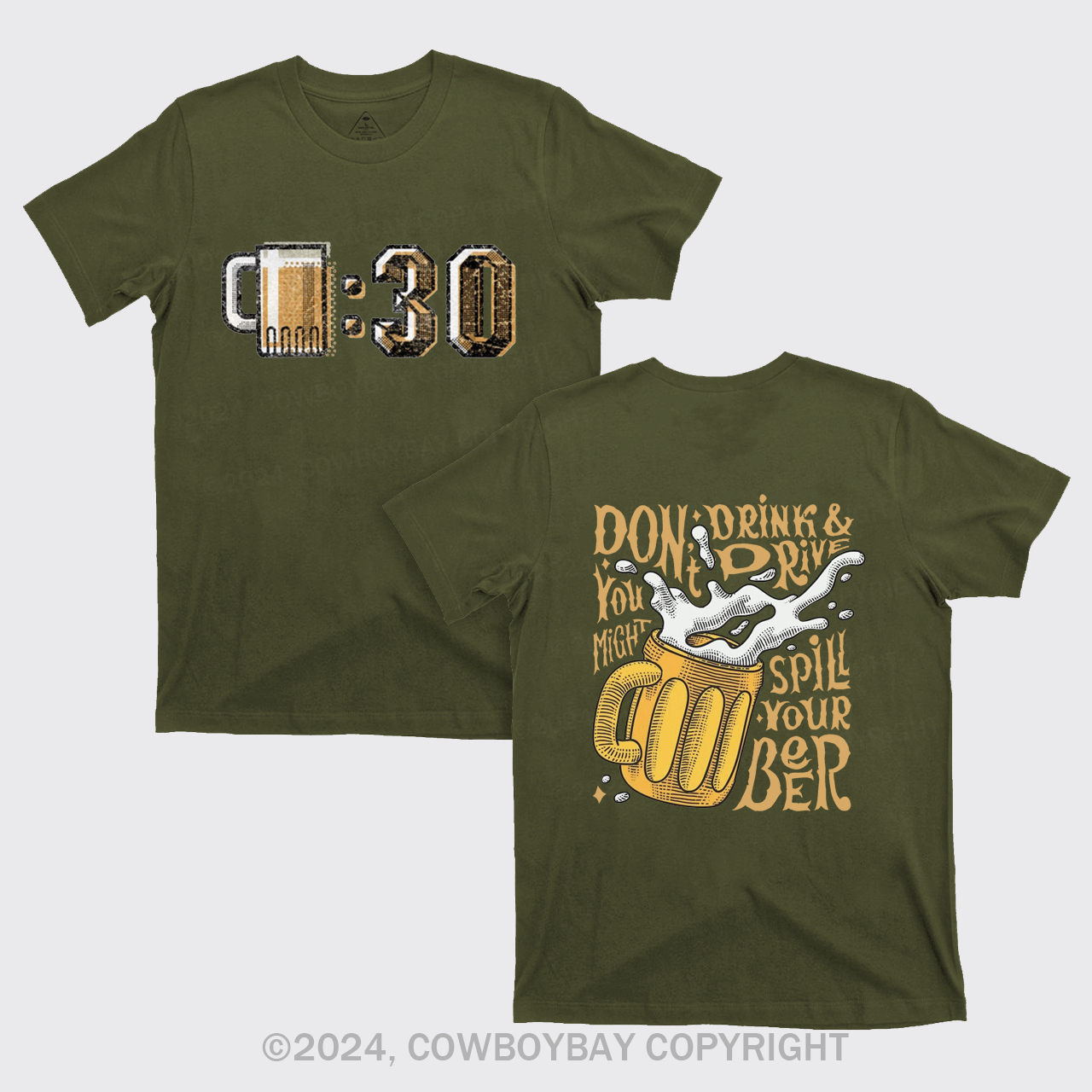 At 0:30 Let‘s Drink T-Shirts