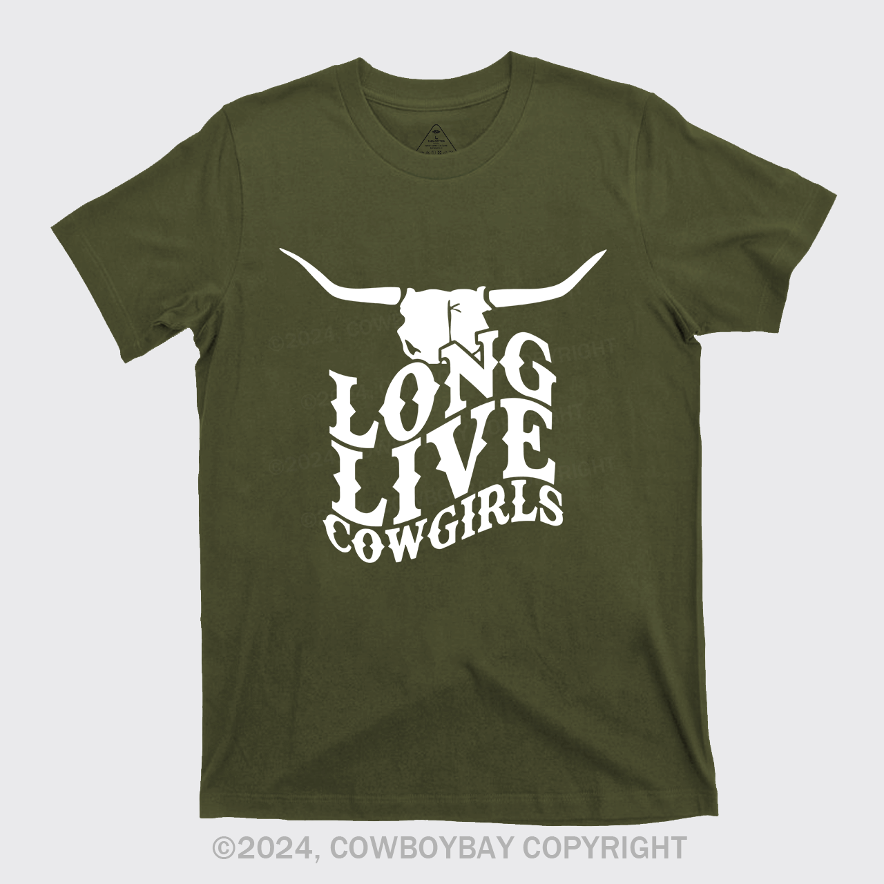 Cow Bull Long Live Cowgirls T-Shirts