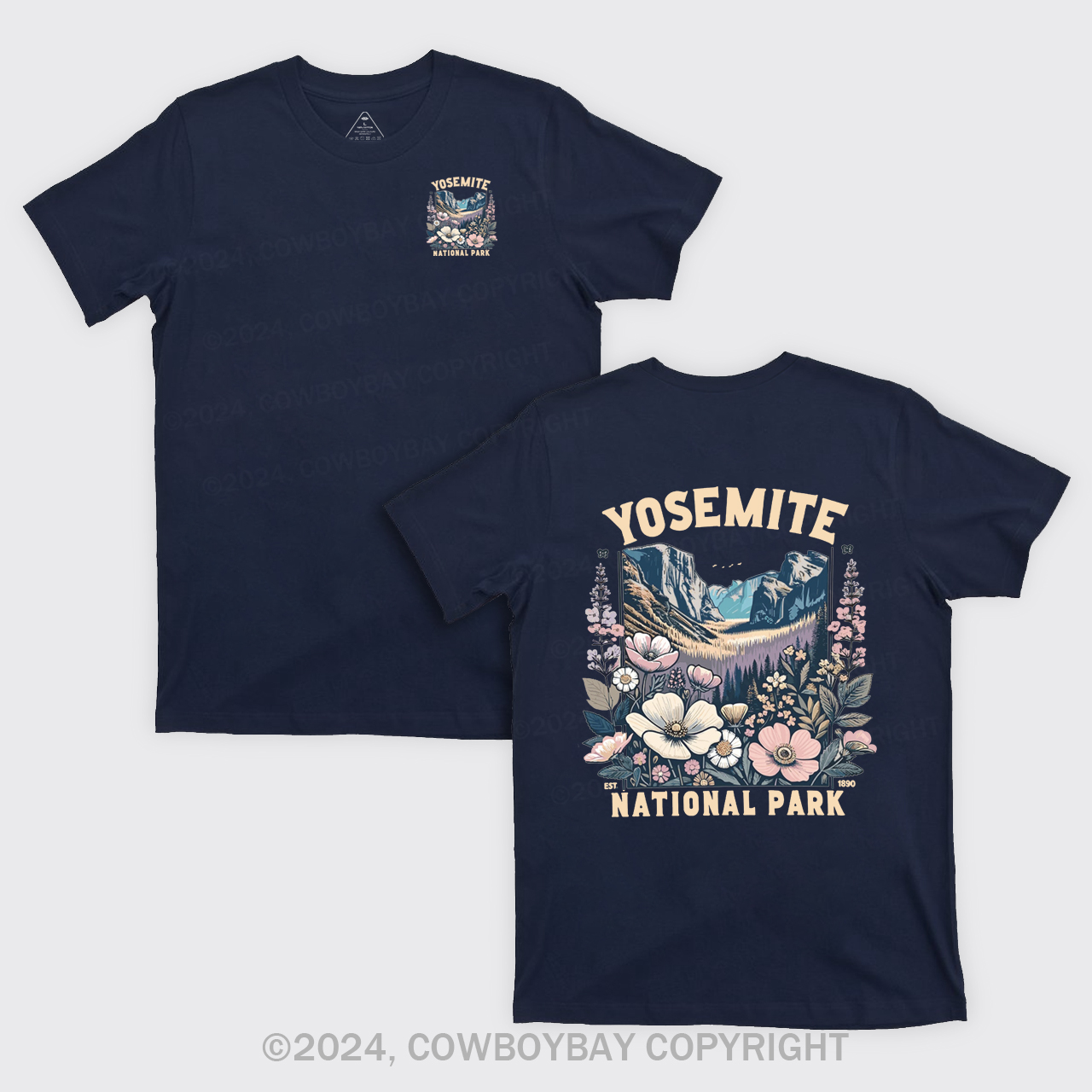 Yosemite National Park Wildflower T-Shirts