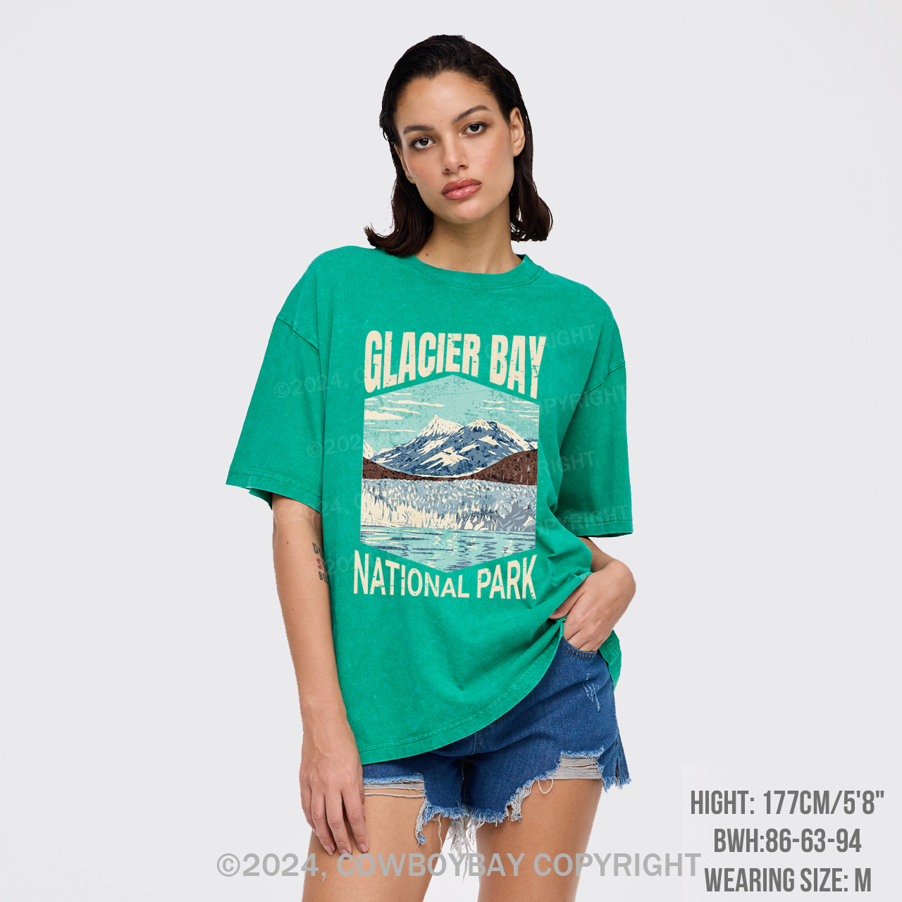Glacier Bay National Park Garment-dye Tees
