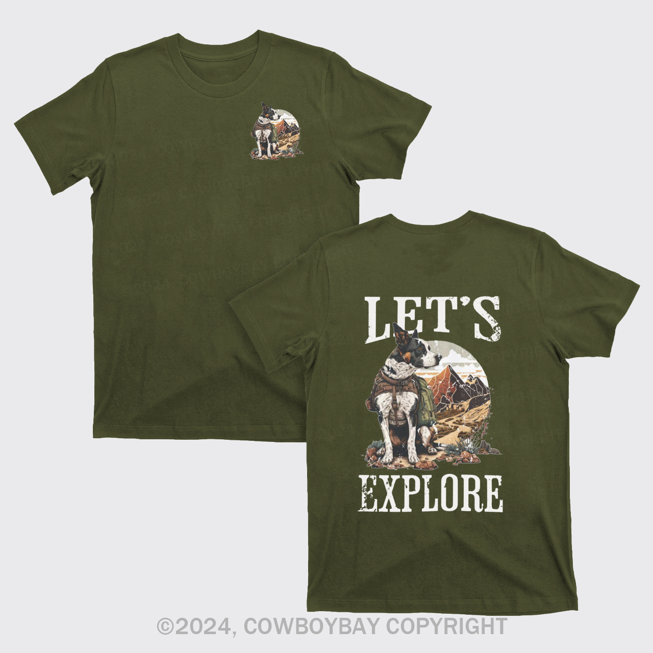 Cowboy Western Dog T-Shirts