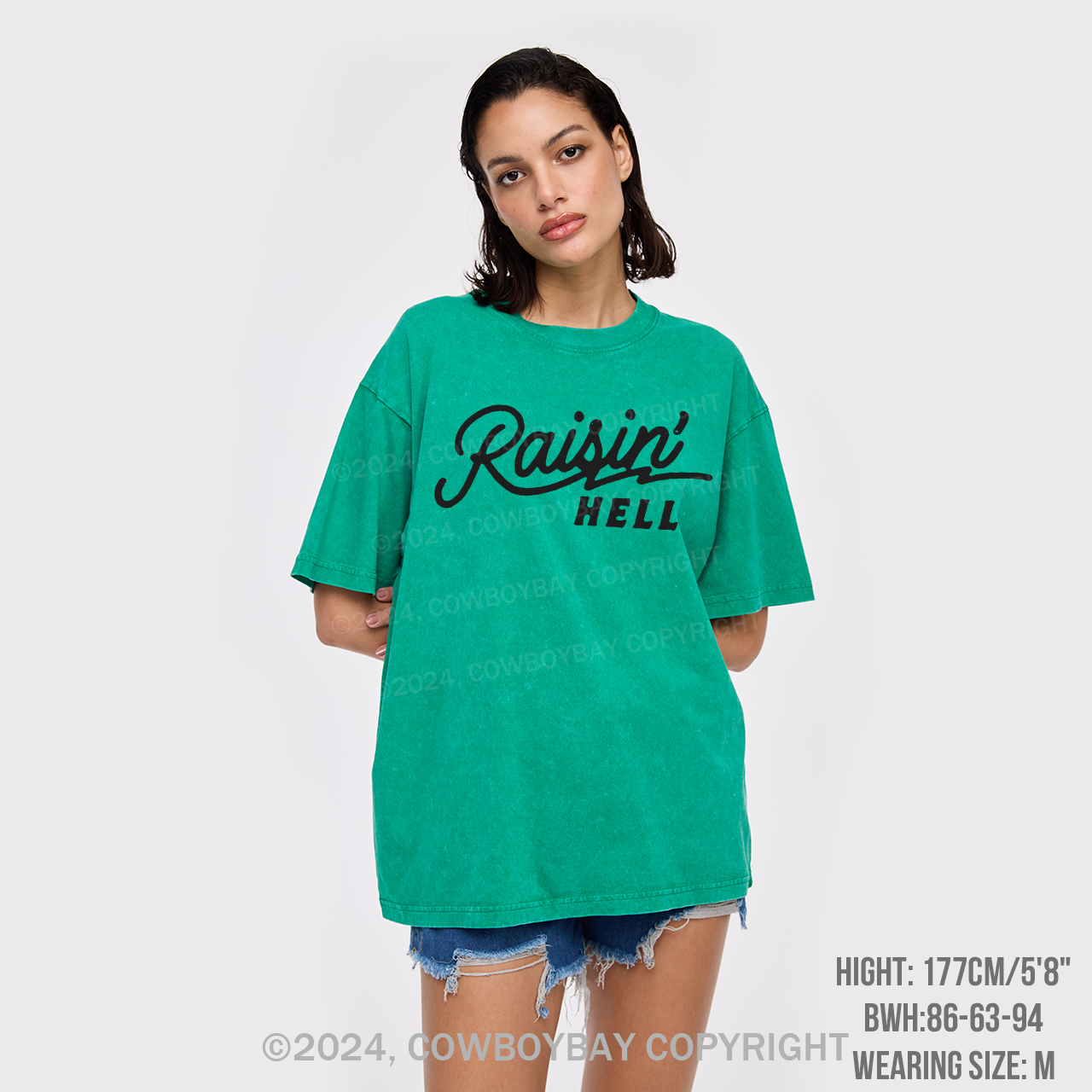 Raisin' Hell Funny & Humorous Garment-dye Tees