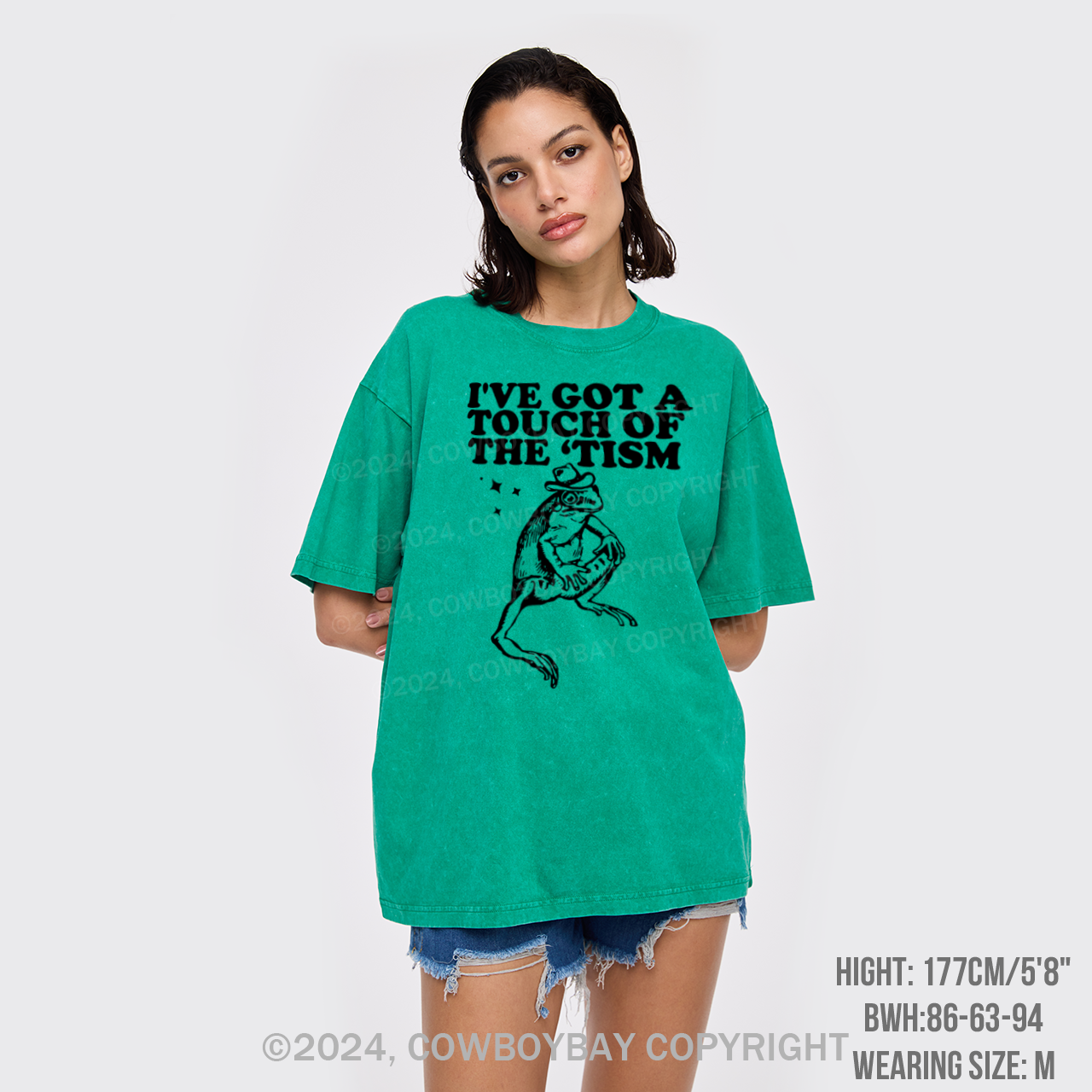 I've Got A Touch Of The Tism Garment-dye Tees