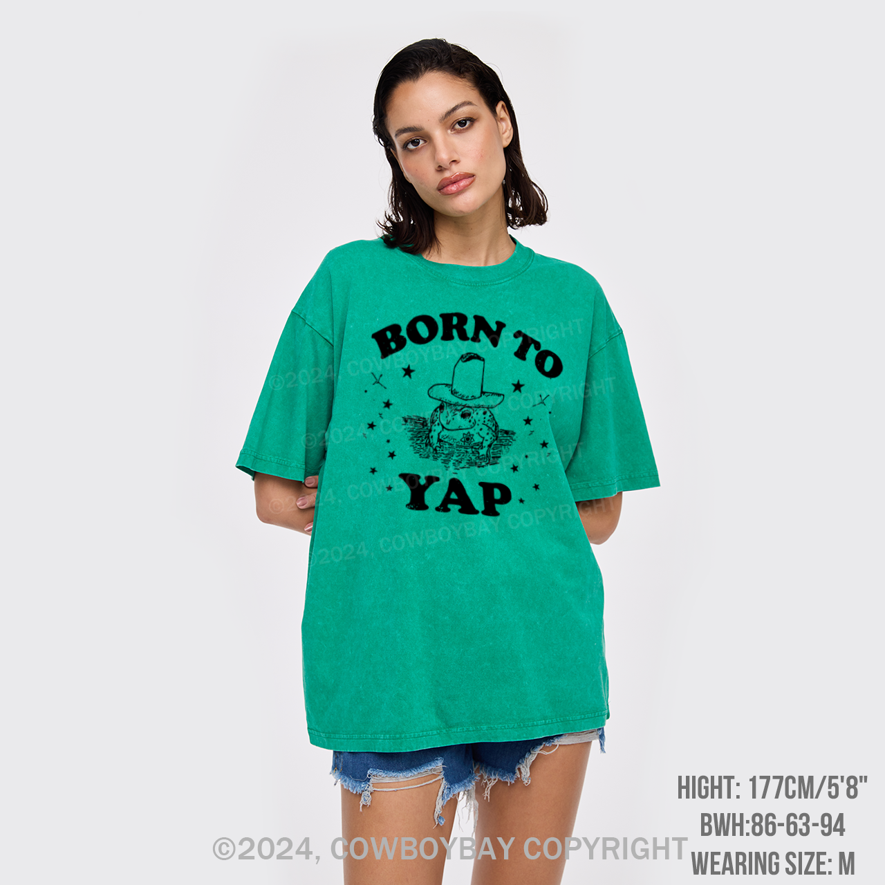 Born To Yap Garment-dye Tees