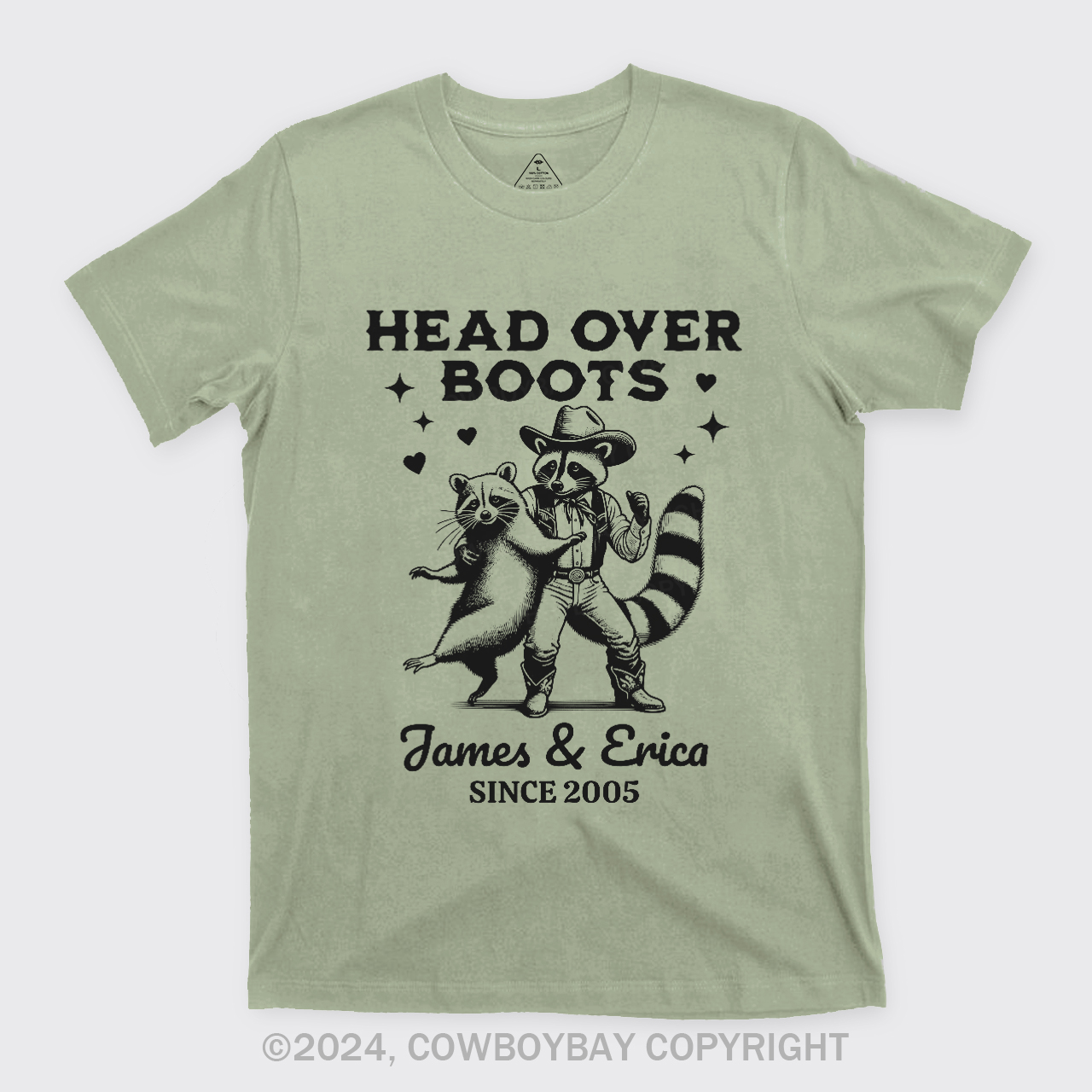 Head Over Boots Couples T-Shirts