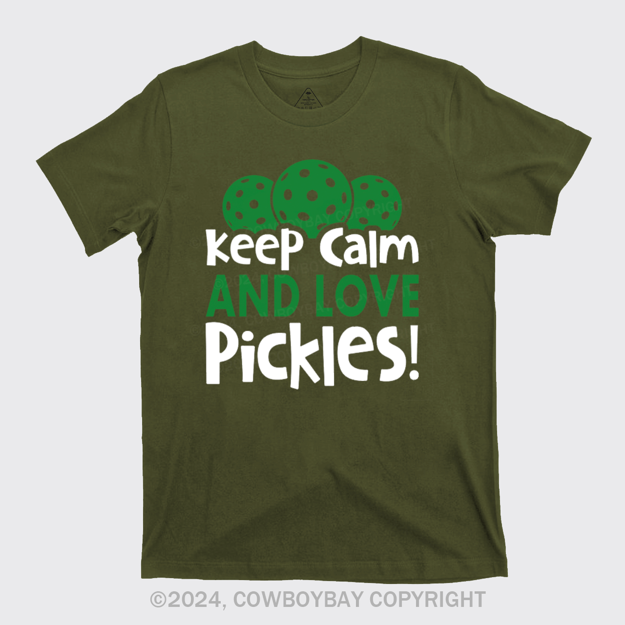 Keep Calm And Love Pickles T-Shirts