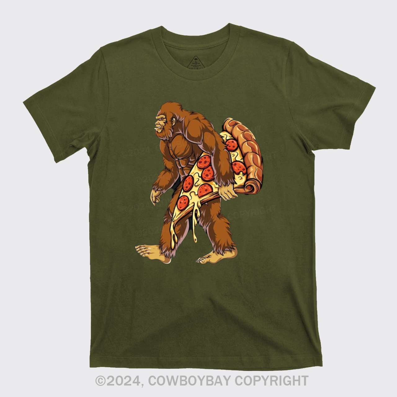 Bigfoot Pizza T-Shirts