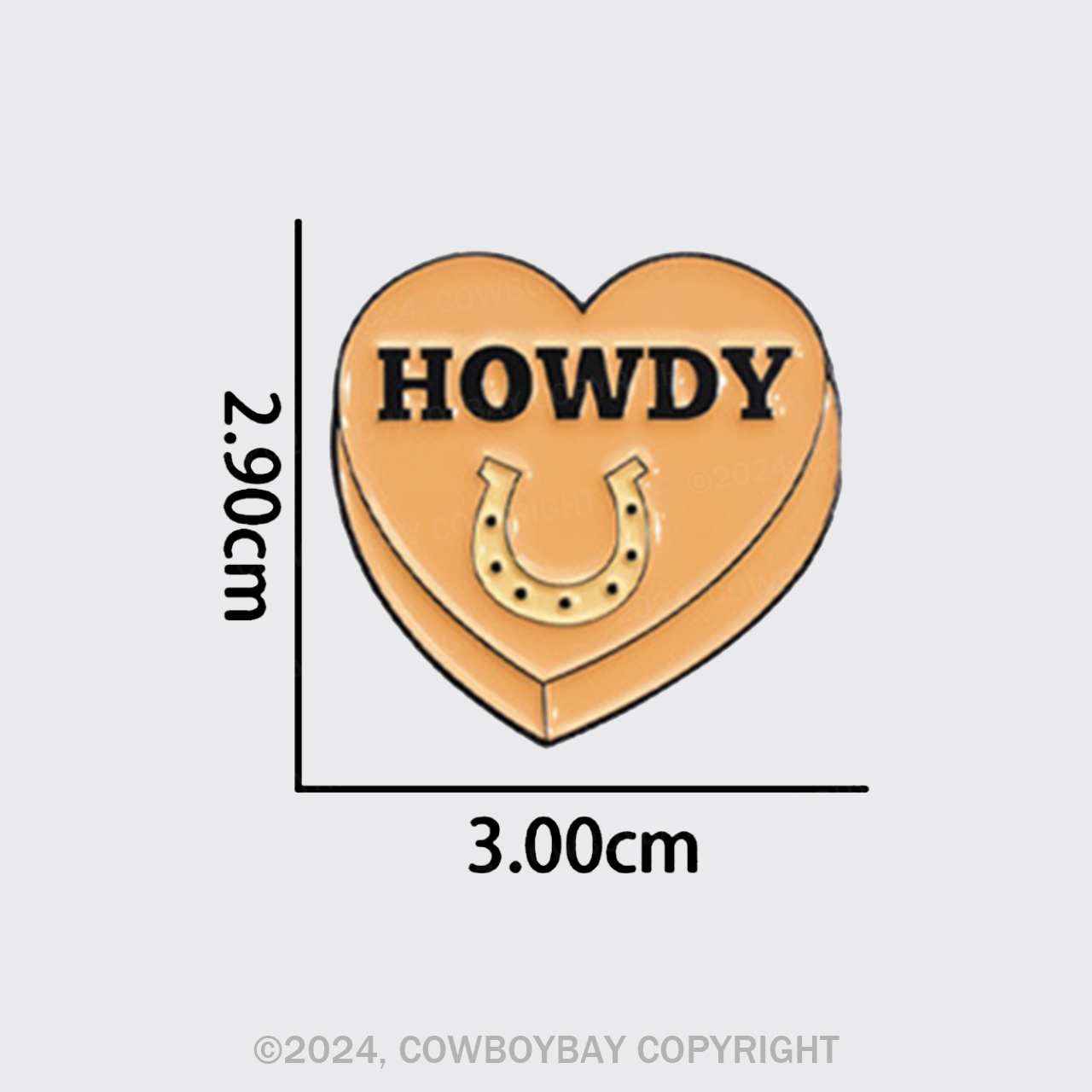 Howdy_Cowboybay Pin