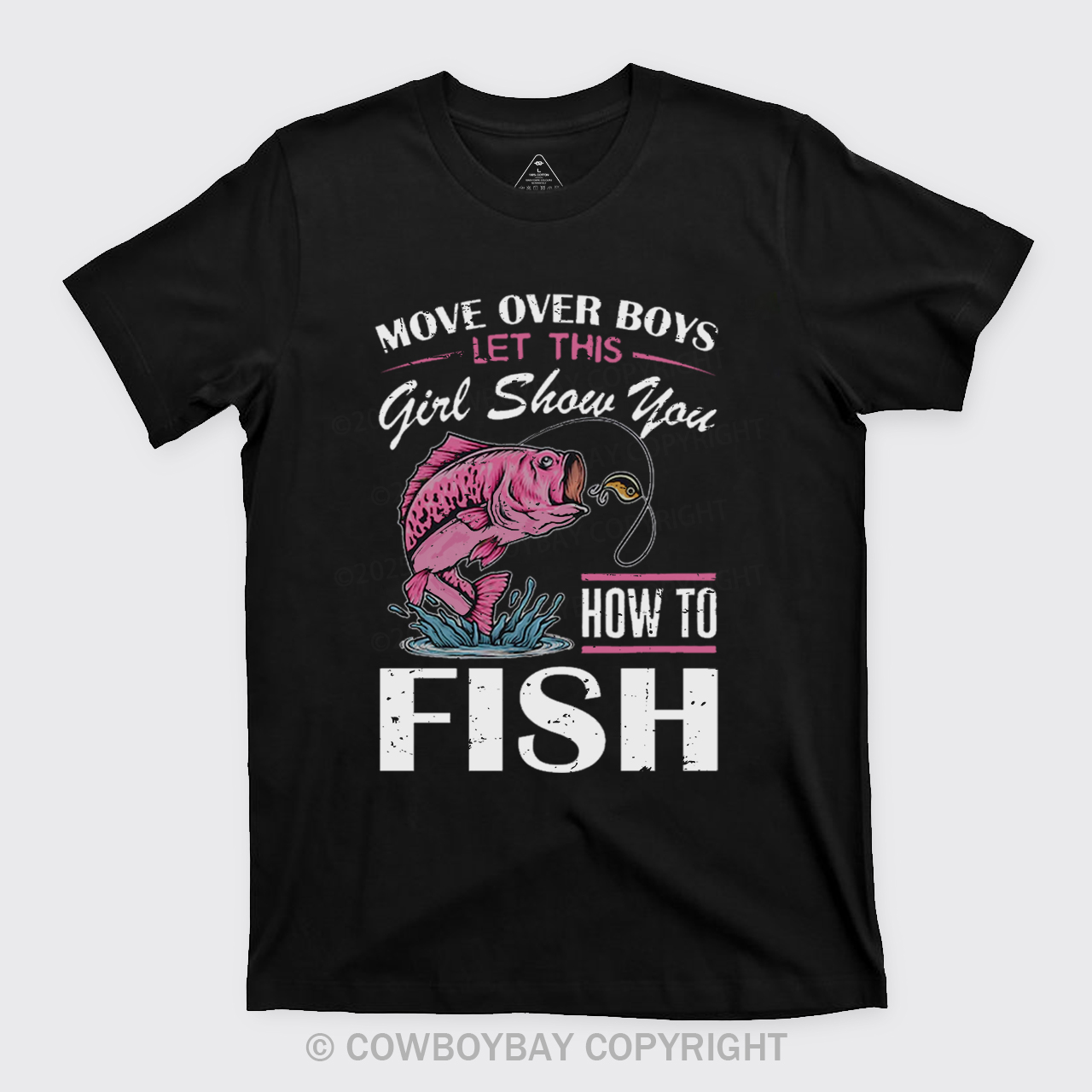 Move Over Boys Fishing T-Shirts