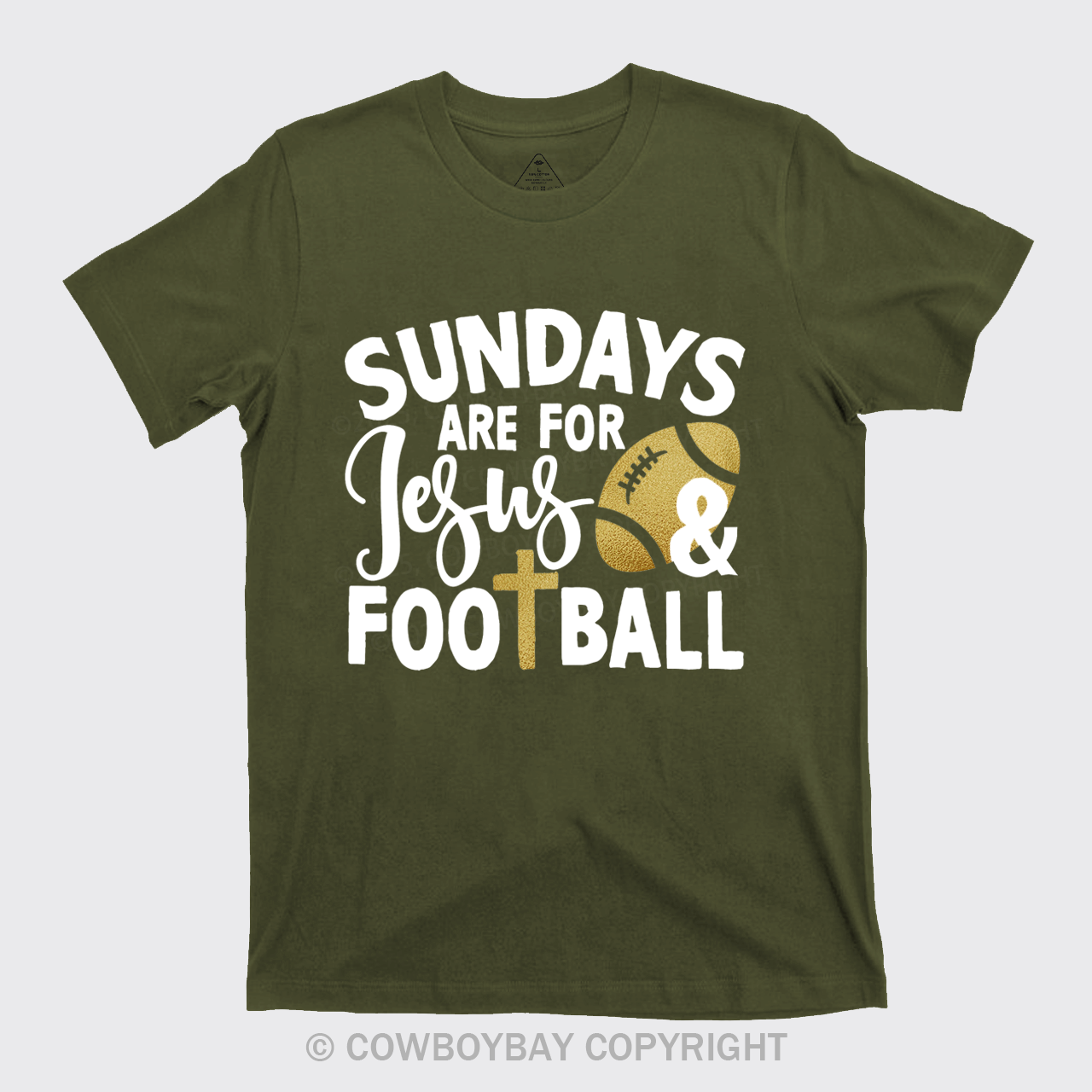 Sundays Are For Jesus & Football T-Shirts
