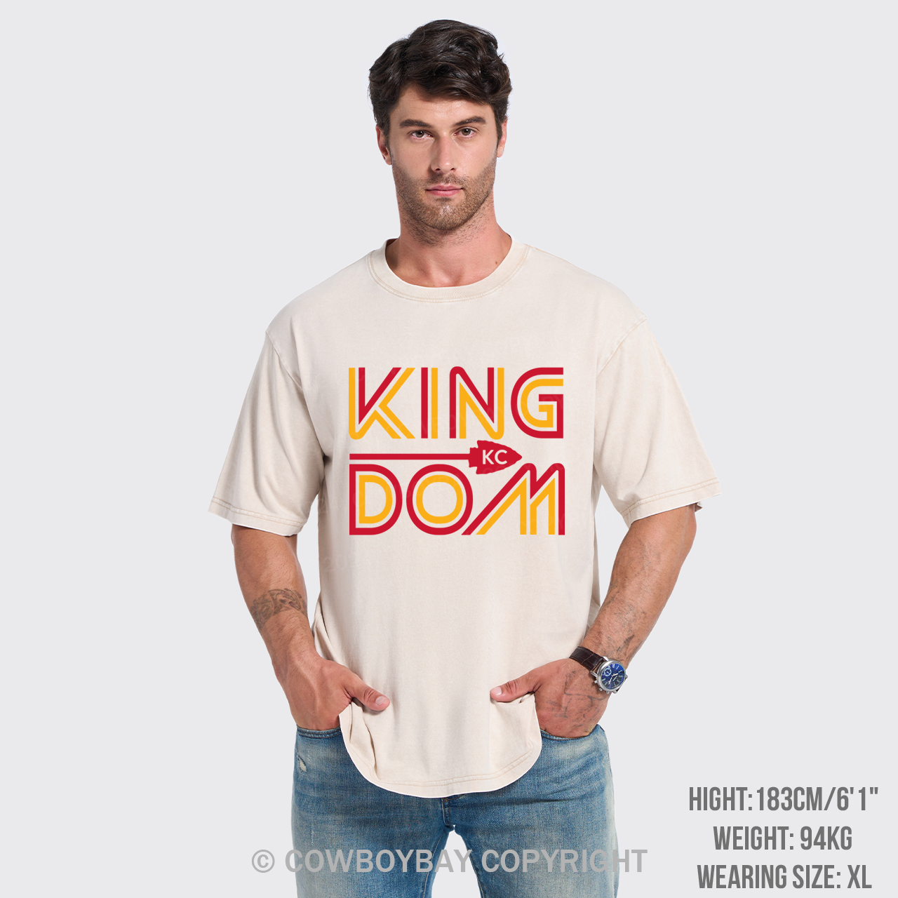 KC Kingdom Garment-dye Tees