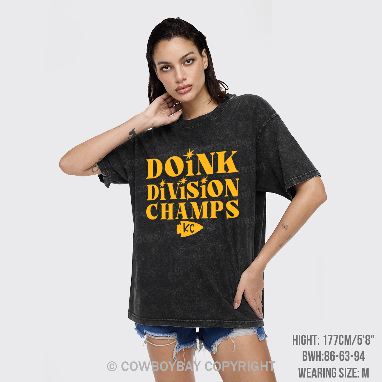 Doink Division Champs Garment-dye Tees
