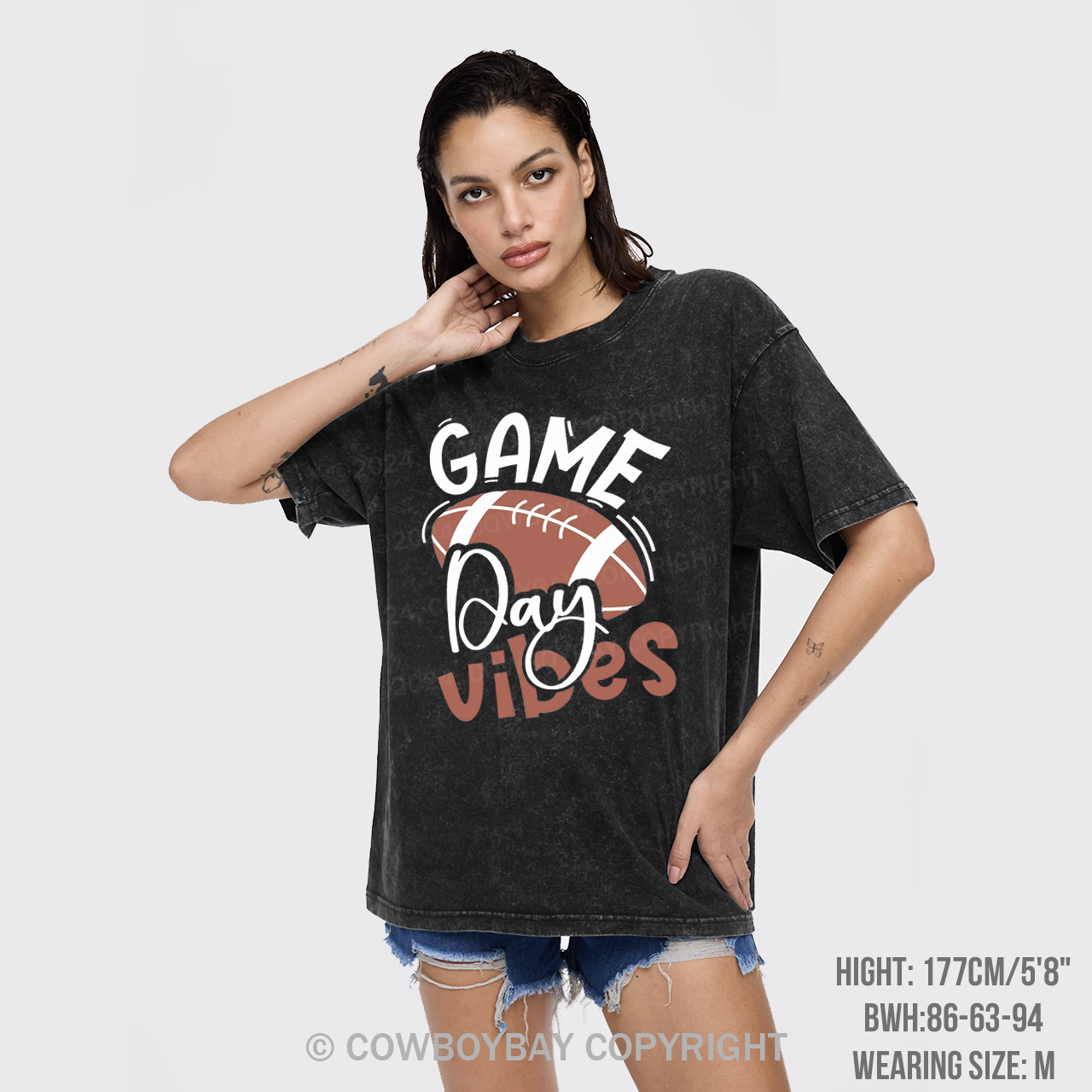 Game Day Vibes Garment-dye Tees