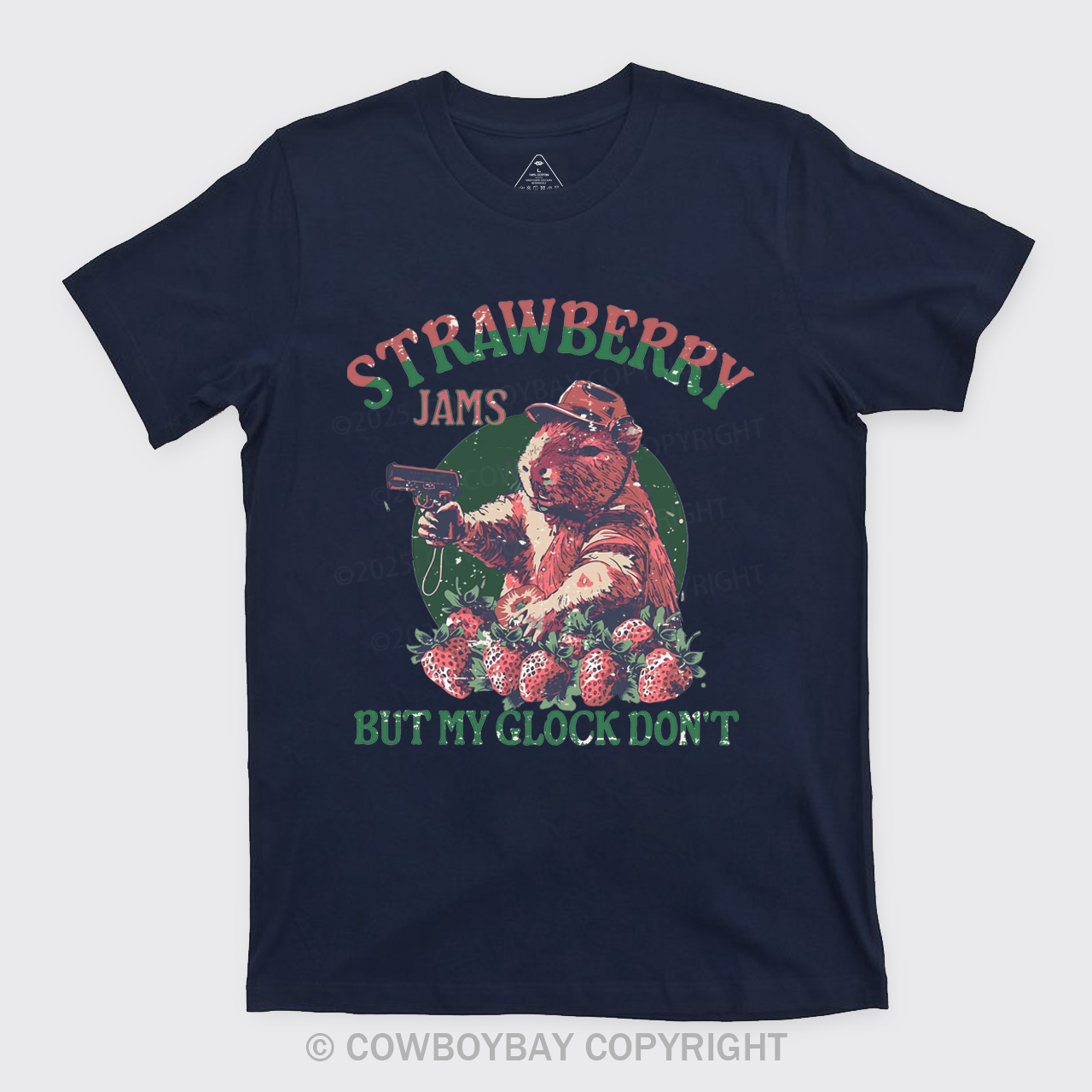 Strawberry Jams But My Glock Don't T-Shirts