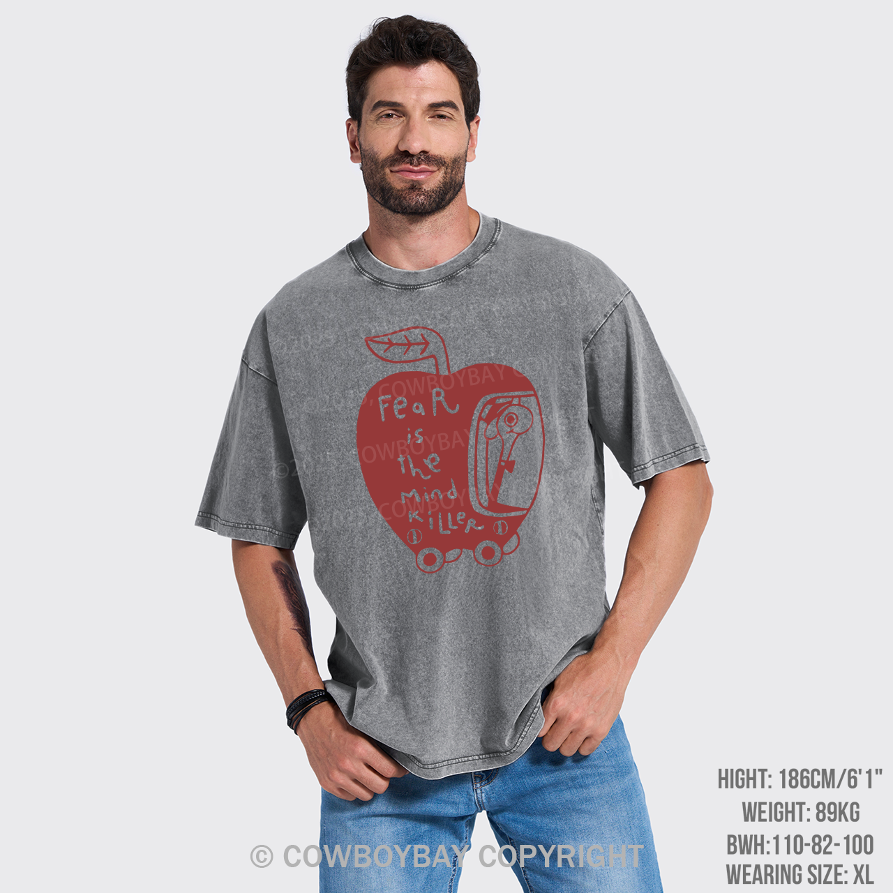 Wormy Dune Garment-dye Tees