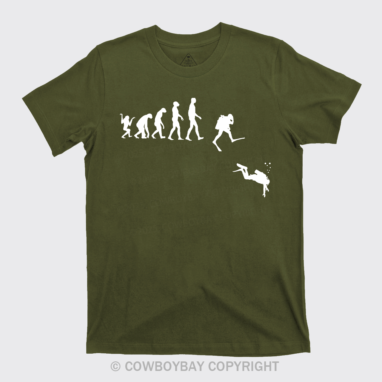 Scuba Diving Evolution T-Shirts