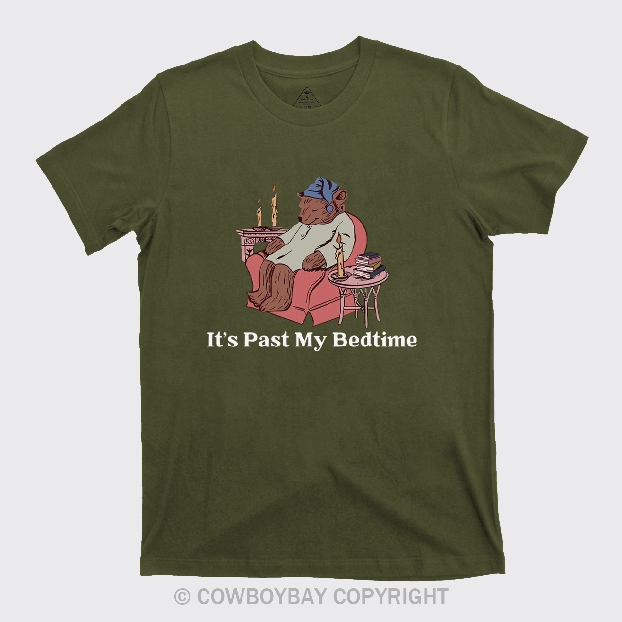 It's Past My Bed Time Bedtime T-Shirts