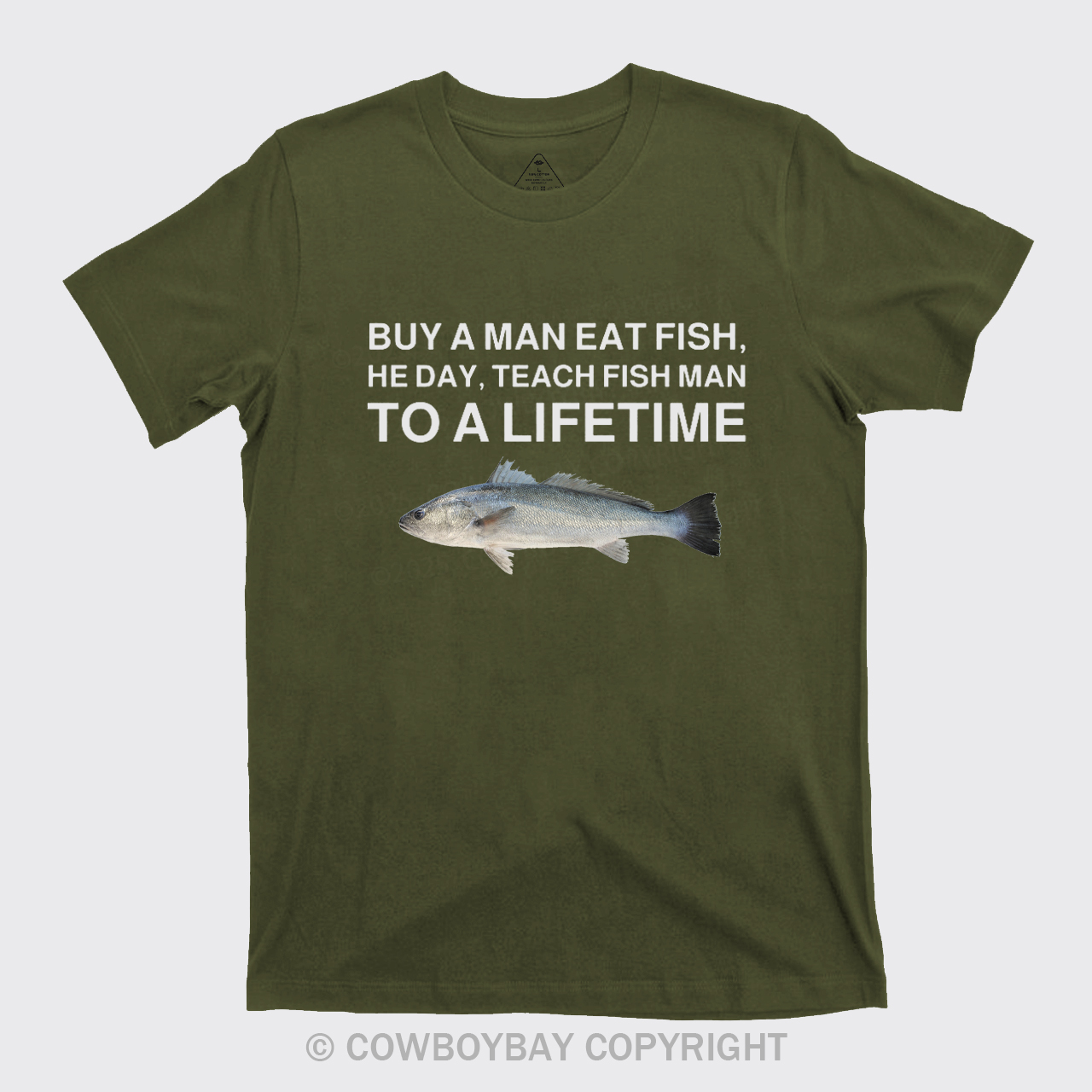 Buy A Man Eat Fish T-Shirts