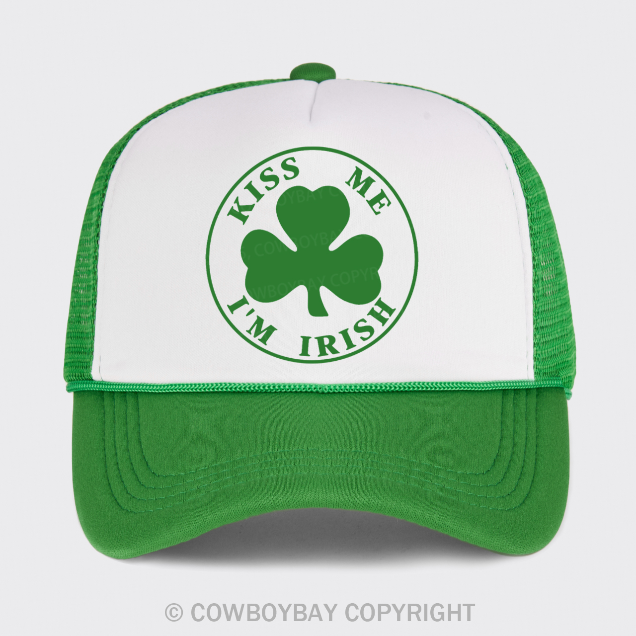 Kiss Me, I'm Irish Trucker Hat