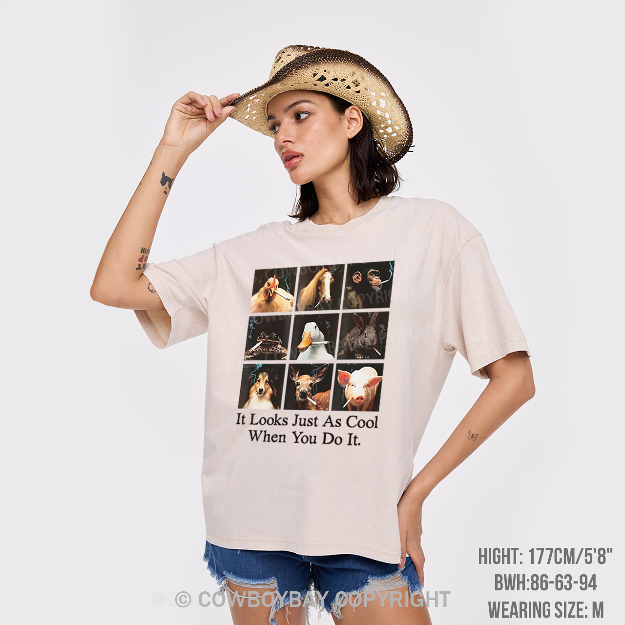 It Looks Just As Cool When You Do It Garment-dye Tees