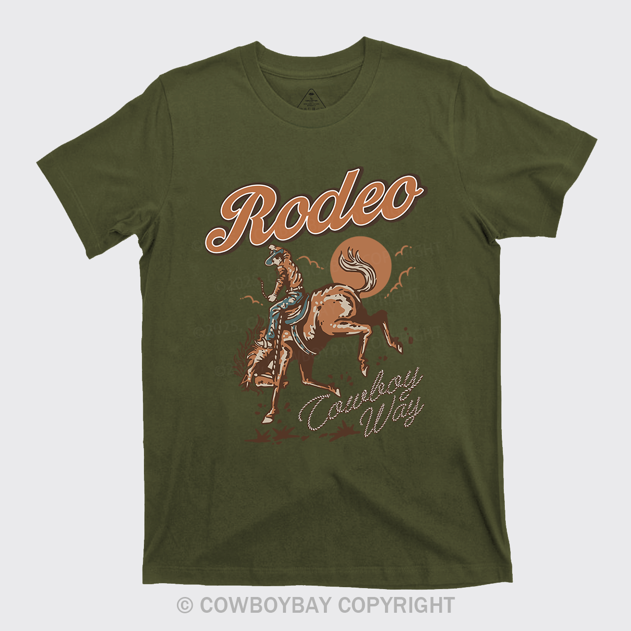 Rodeo Cowboy Way Western T-Shirts