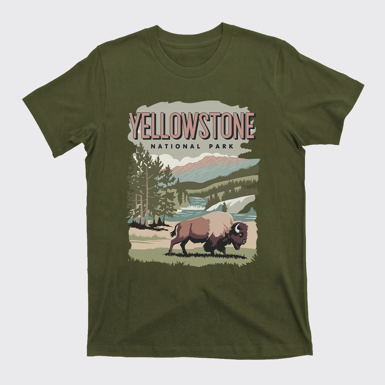 Vintage Yellowstone National Park T-Shirts
