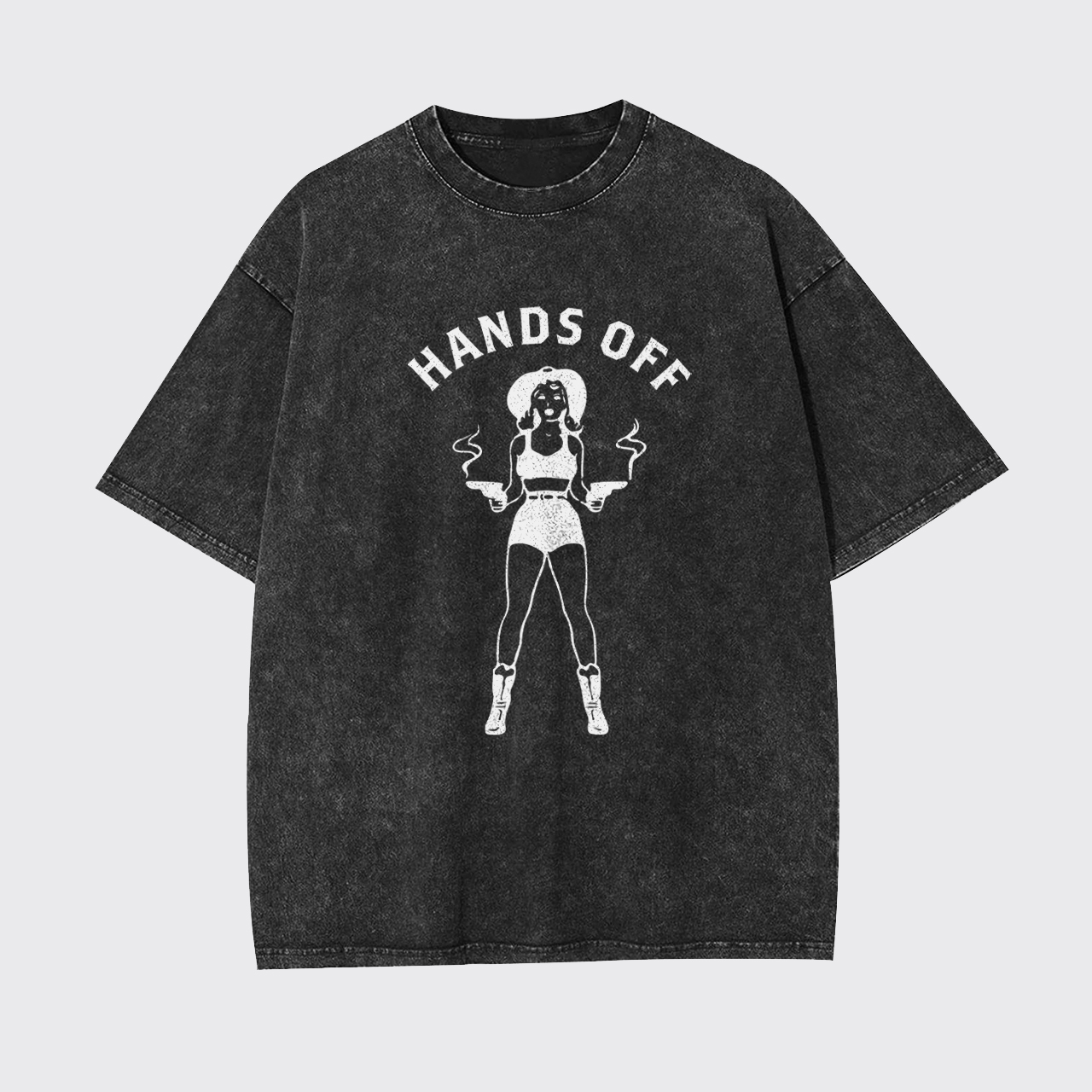 Hands Off Cowgirl Garment-dye Tees