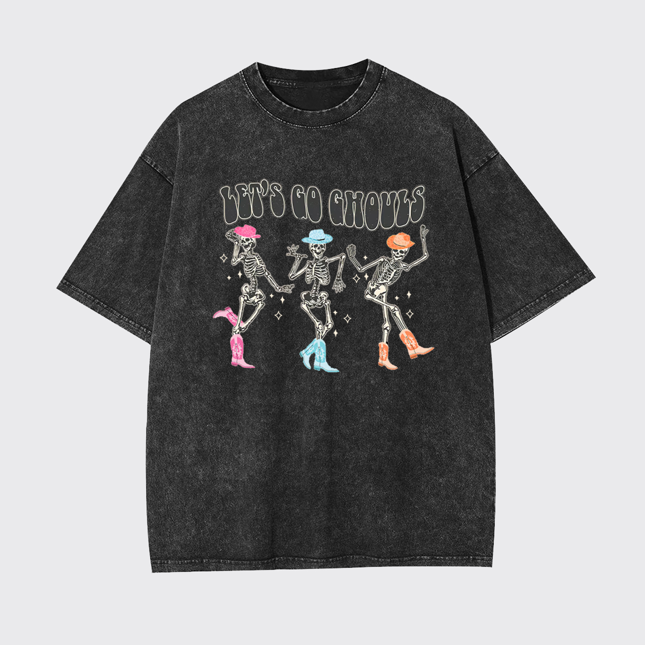 Let's Go Ghouls Garment-dye Tees