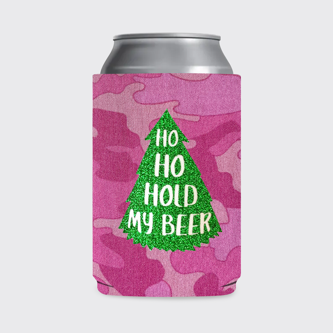 Ho Ho Hold My Beer Koozie