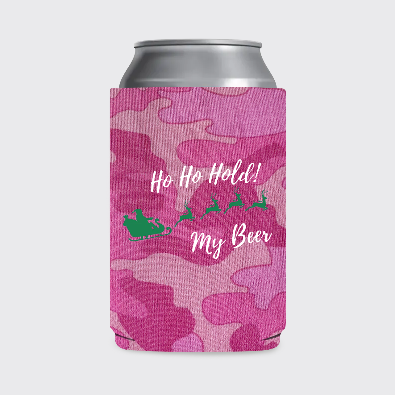 Hold My Beer Christmas Koozie